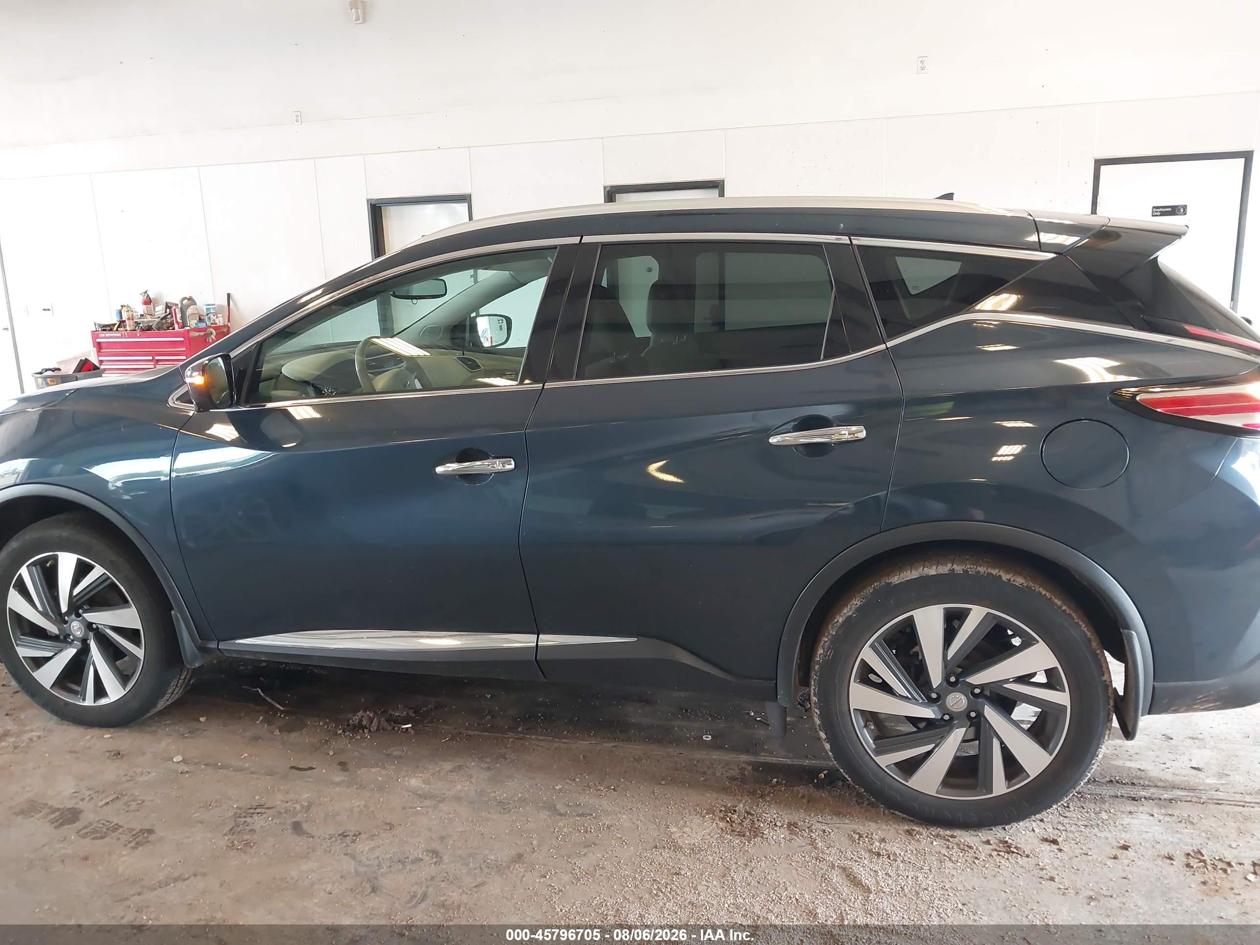 2015 Nissan Murano Platinum Blue vin: 5N1AZ2MH0FN278992