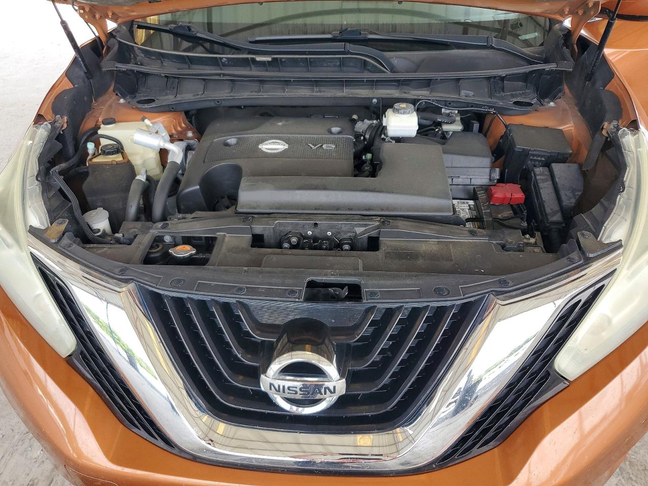 2015 Nissan Murano Sv Orange vin: 5N1AZ2MH0FN285554