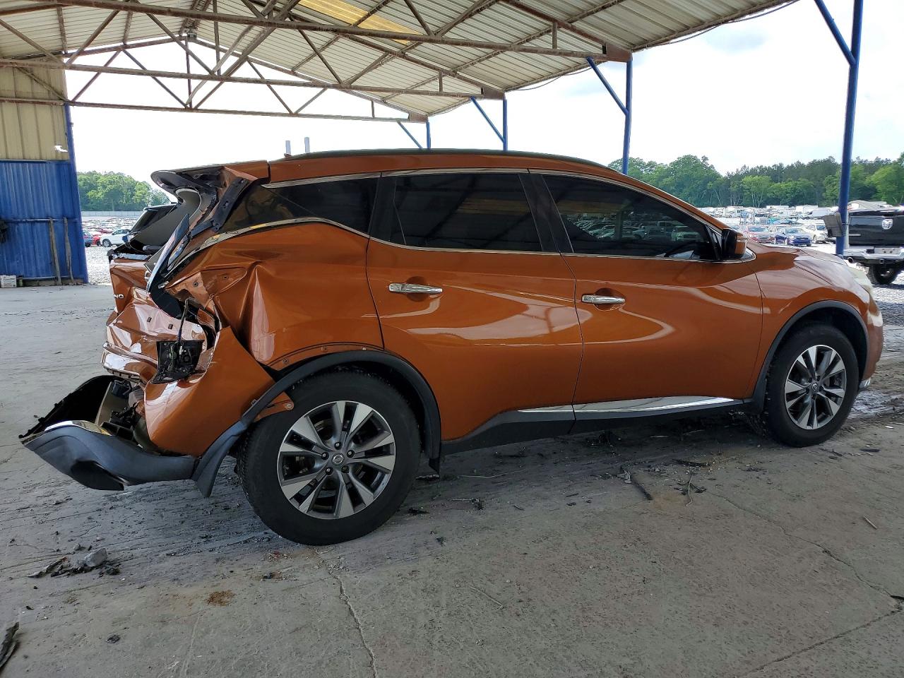 2015 Nissan Murano Sv Orange vin: 5N1AZ2MH0FN285554