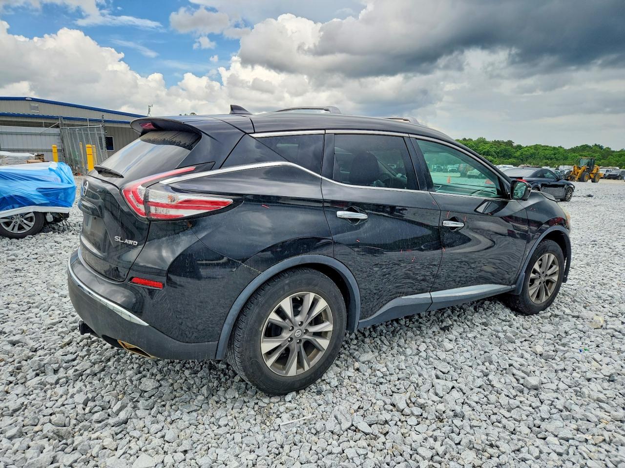2017 Nissan Murano S Черный vin: 5N1AZ2MH0HN203180