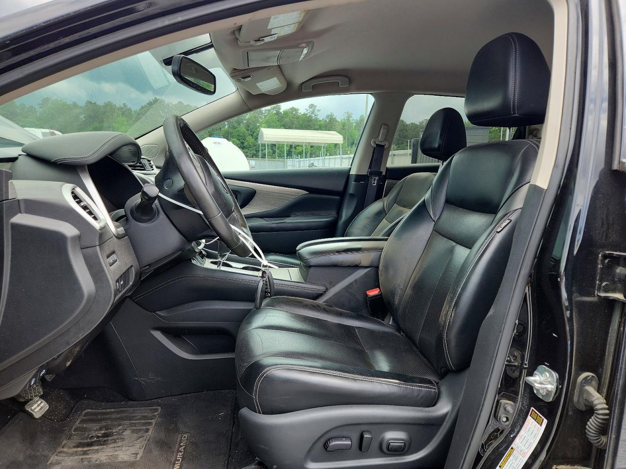 2017 Nissan Murano S Черный vin: 5N1AZ2MH0HN203180