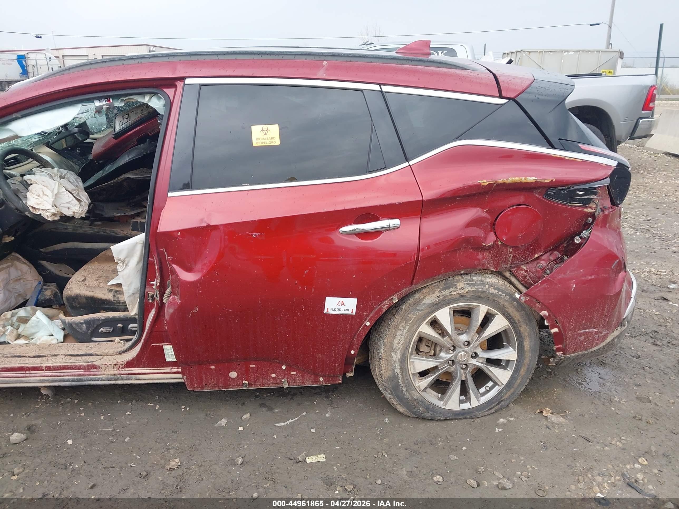 2018 Nissan Murano Sv Красный vin: 5N1AZ2MH0JN126056