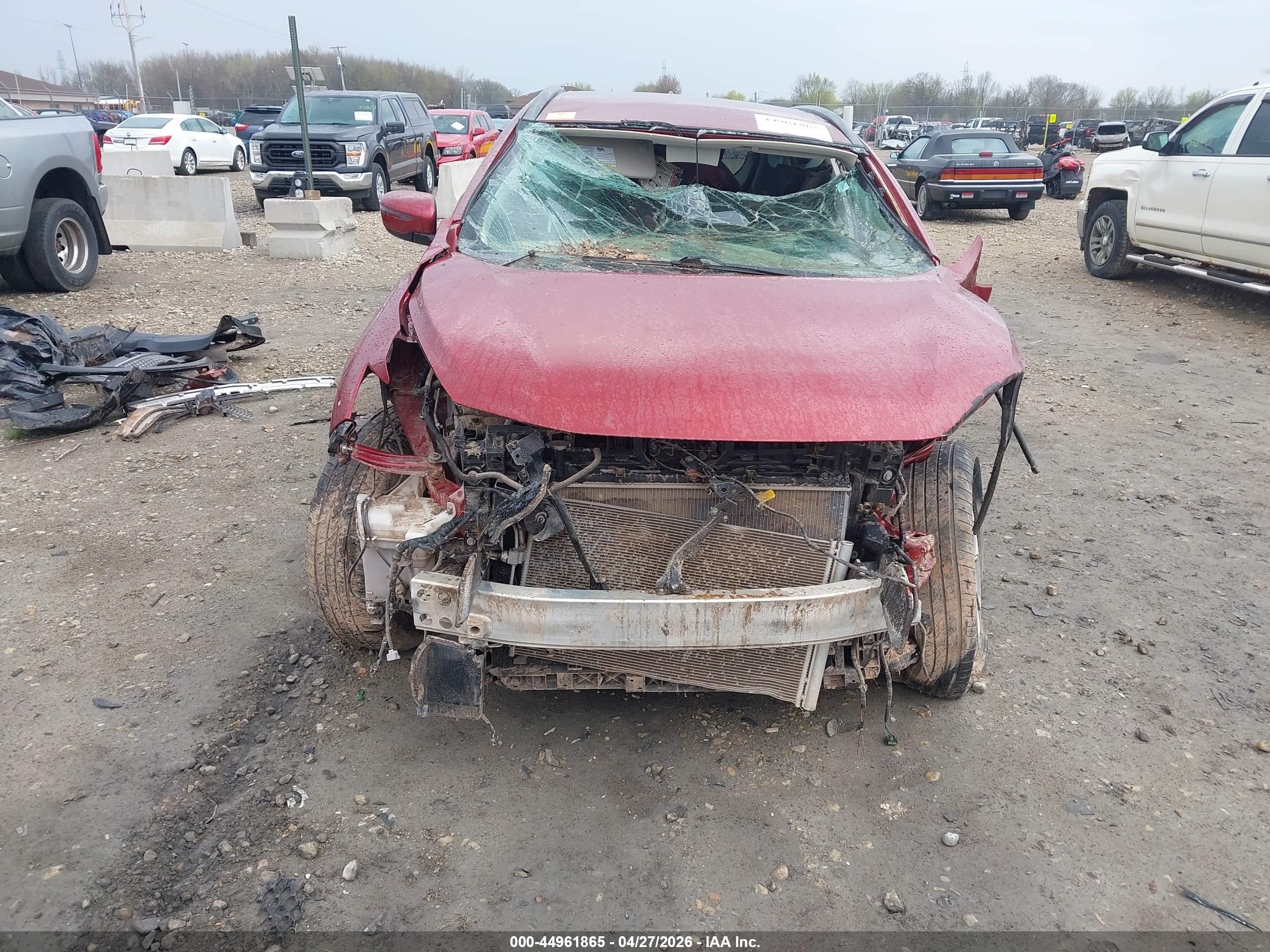 2018 Nissan Murano Sv Красный vin: 5N1AZ2MH0JN126056