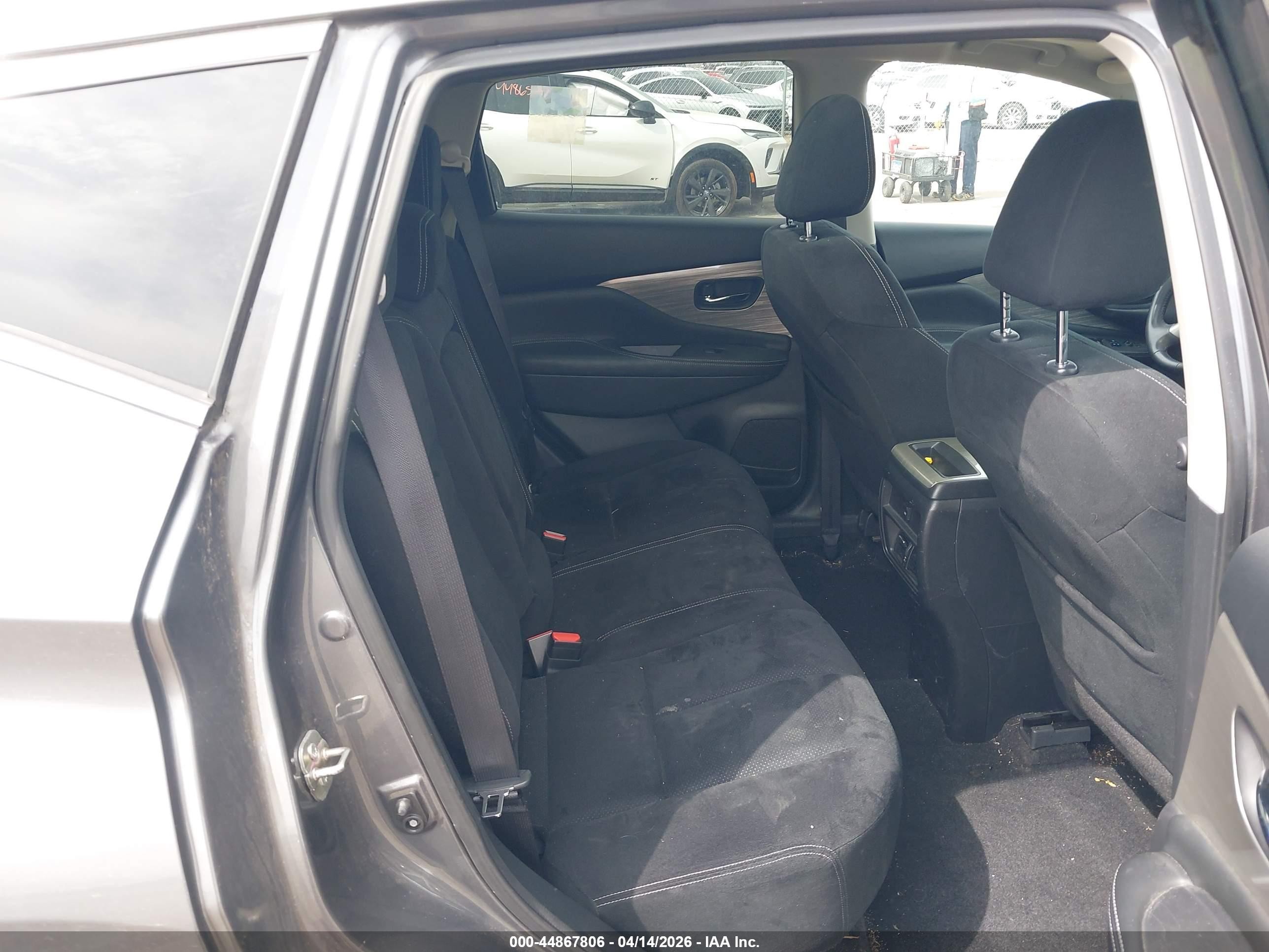 2018 Nissan Murano Sv Серый vin: 5N1AZ2MH0JN131810