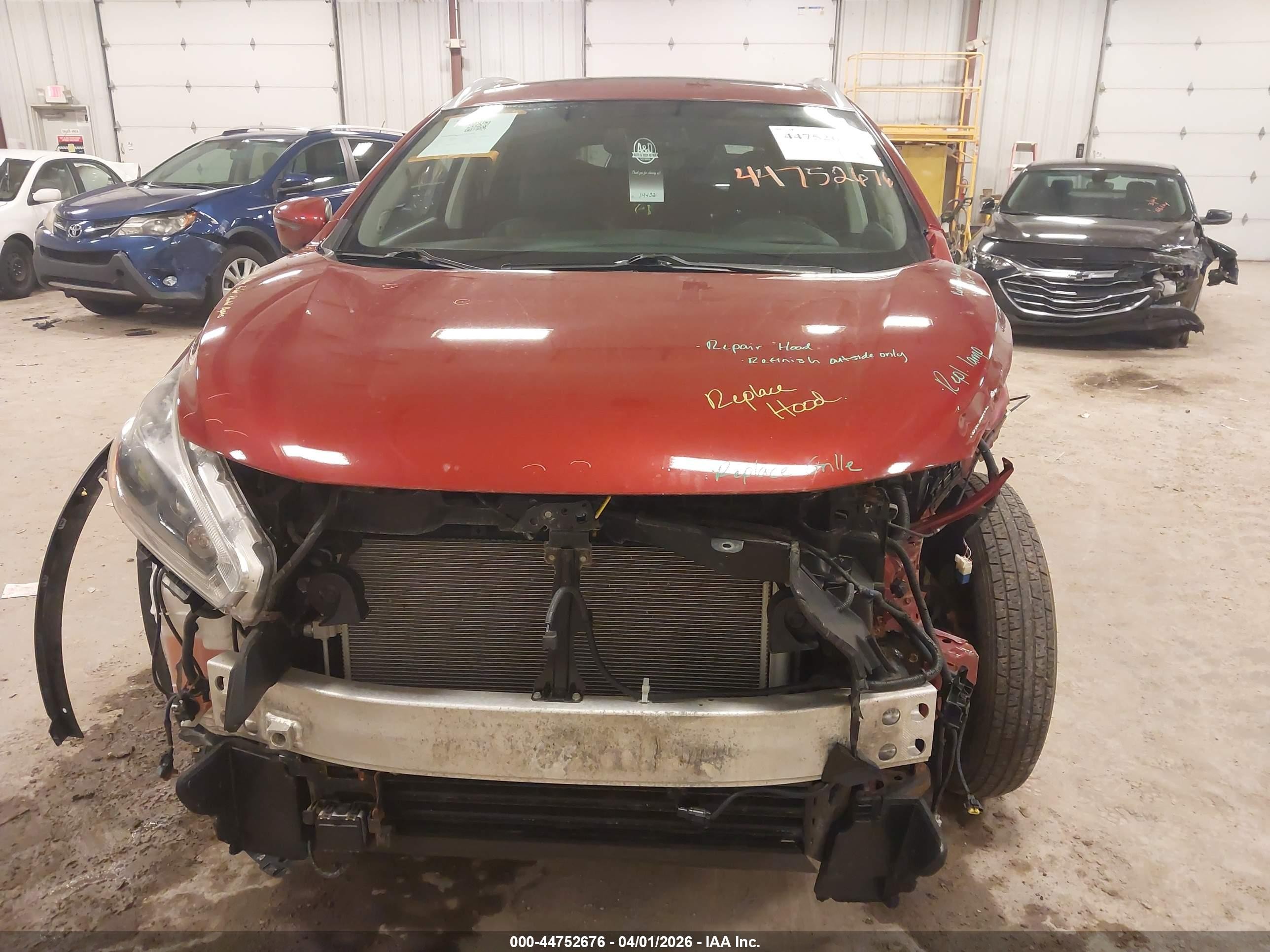 2018 Nissan Murano Platinum/s/sl/sv Красный vin: 5N1AZ2MH0JN167125