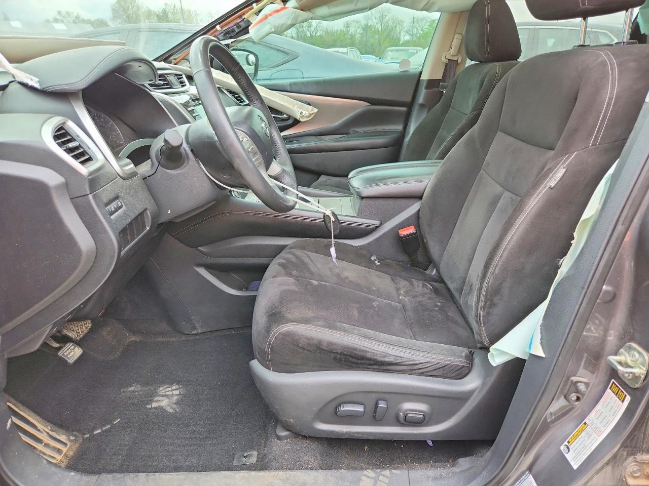 2015 Nissan Murano Sv Gray vin: 5N1AZ2MH1FN214072