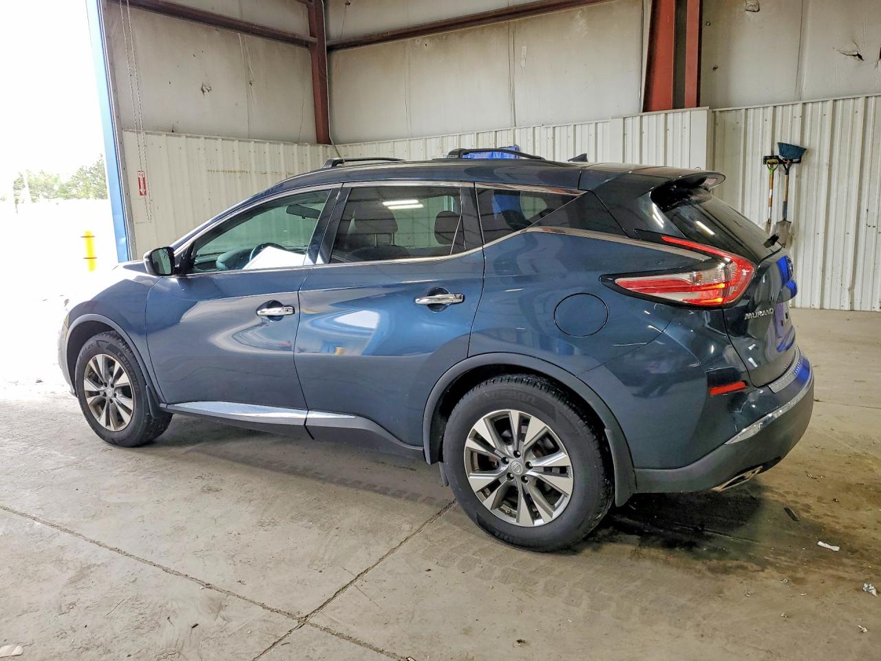 2015 Nissan Murano Sv Blue vin: 5N1AZ2MH1FN220518