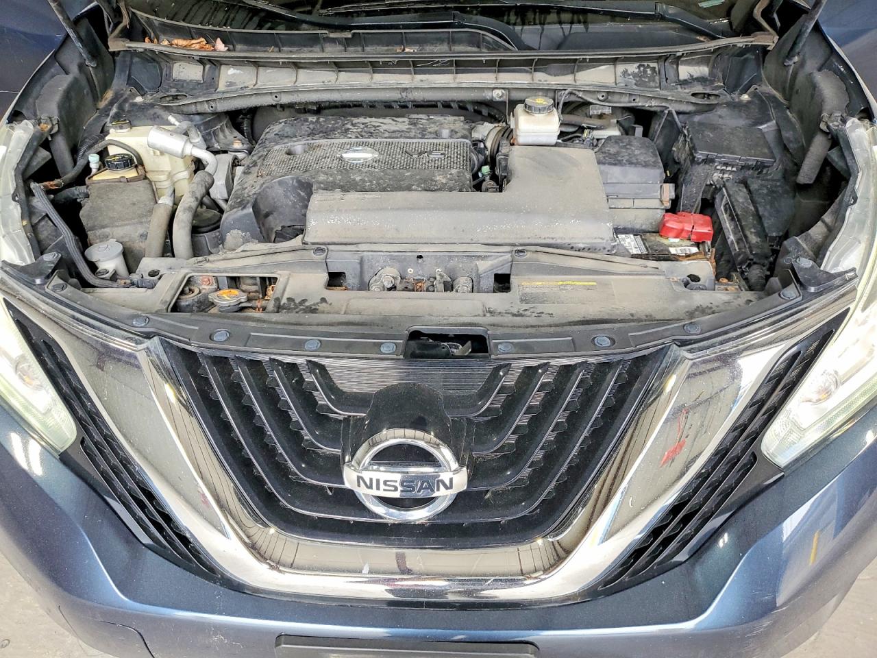 2015 Nissan Murano Sv Blue vin: 5N1AZ2MH1FN220518