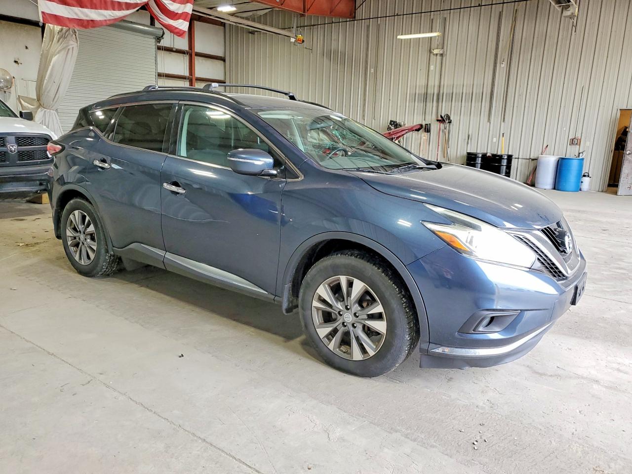 2015 Nissan Murano Sv Blue vin: 5N1AZ2MH1FN220518