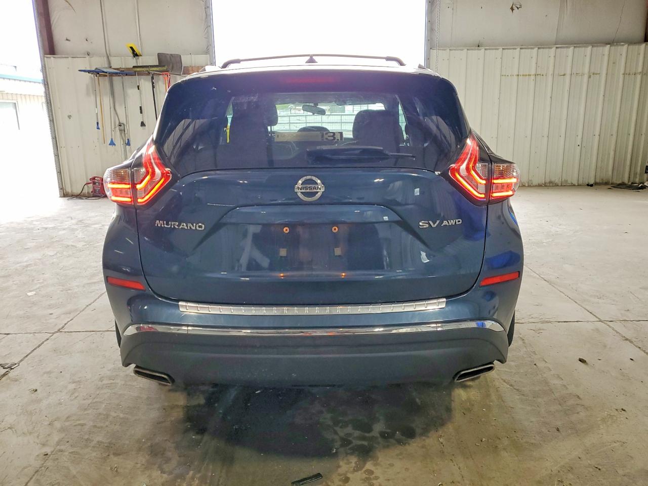 2015 Nissan Murano Sv Blue vin: 5N1AZ2MH1FN220518