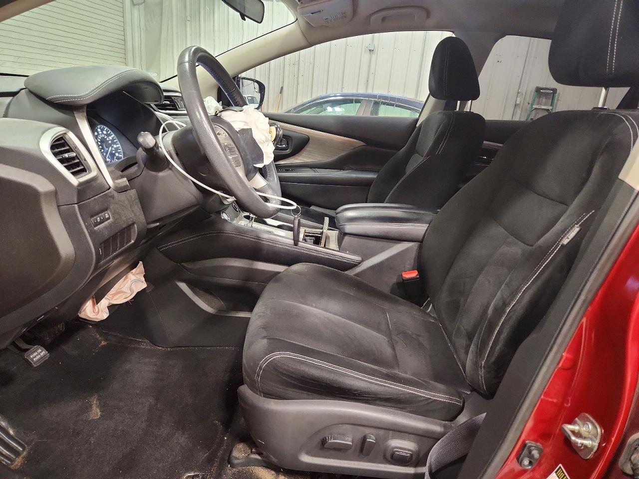 2015 Nissan Murano Sv Burgundy vin: 5N1AZ2MH1FN224617