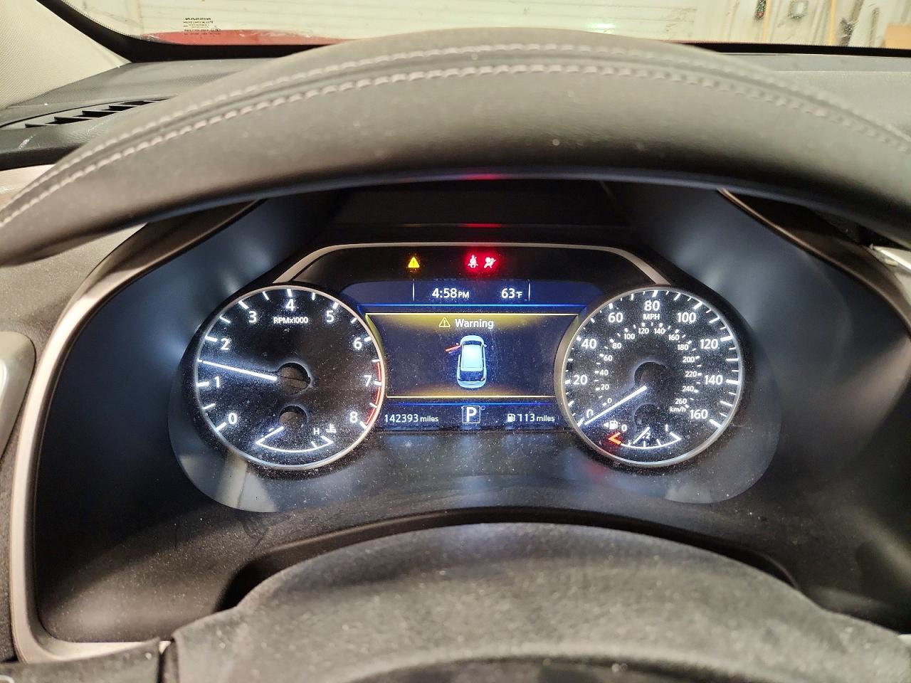 2015 Nissan Murano Sv Burgundy vin: 5N1AZ2MH1FN224617