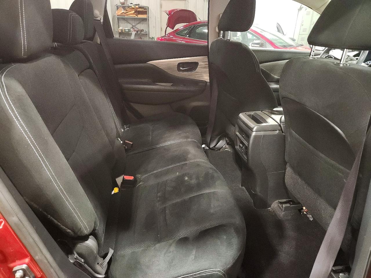 2015 Nissan Murano Sv Burgundy vin: 5N1AZ2MH1FN224617