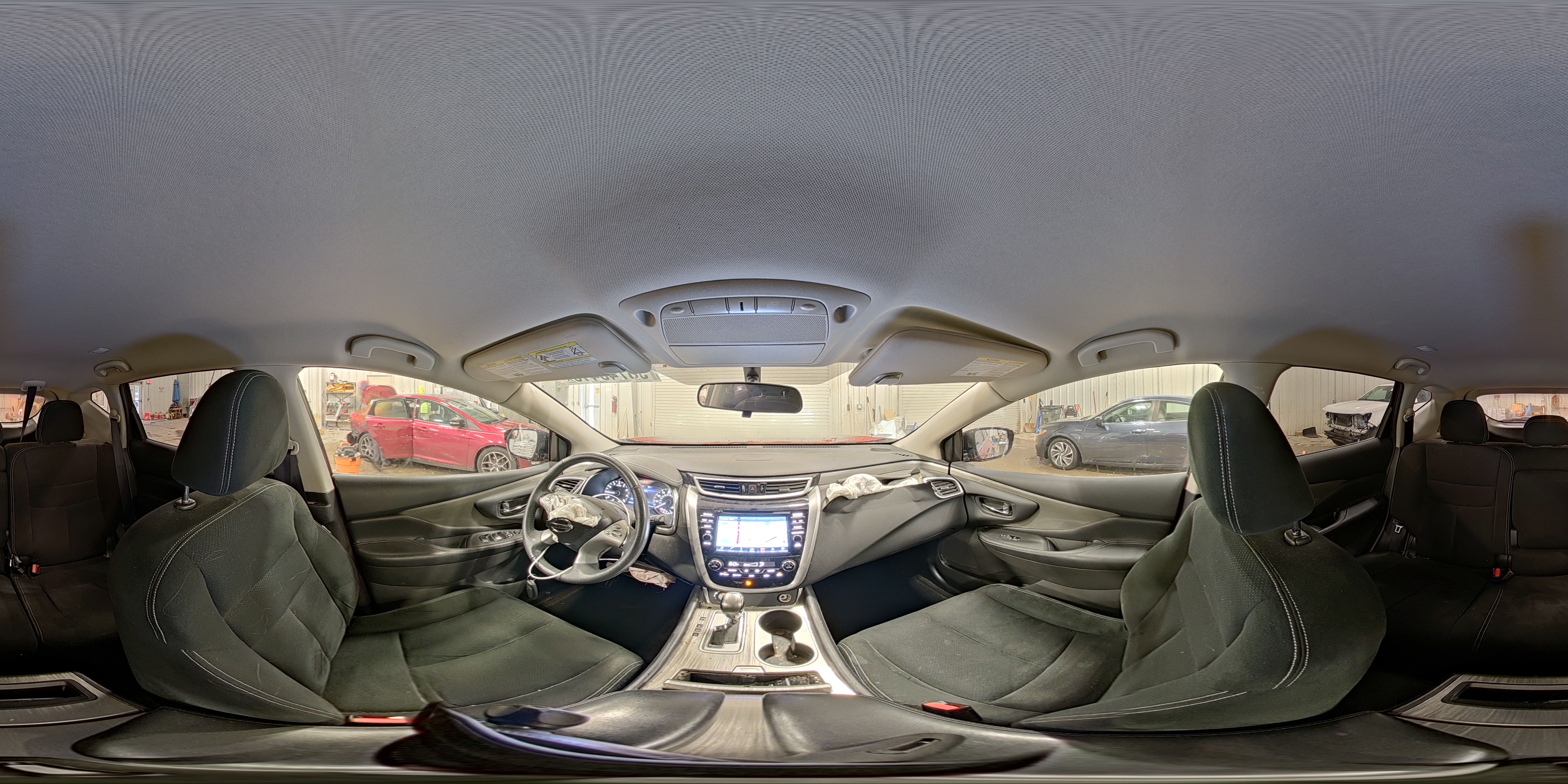 2015 Nissan Murano Sv Burgundy vin: 5N1AZ2MH1FN224617