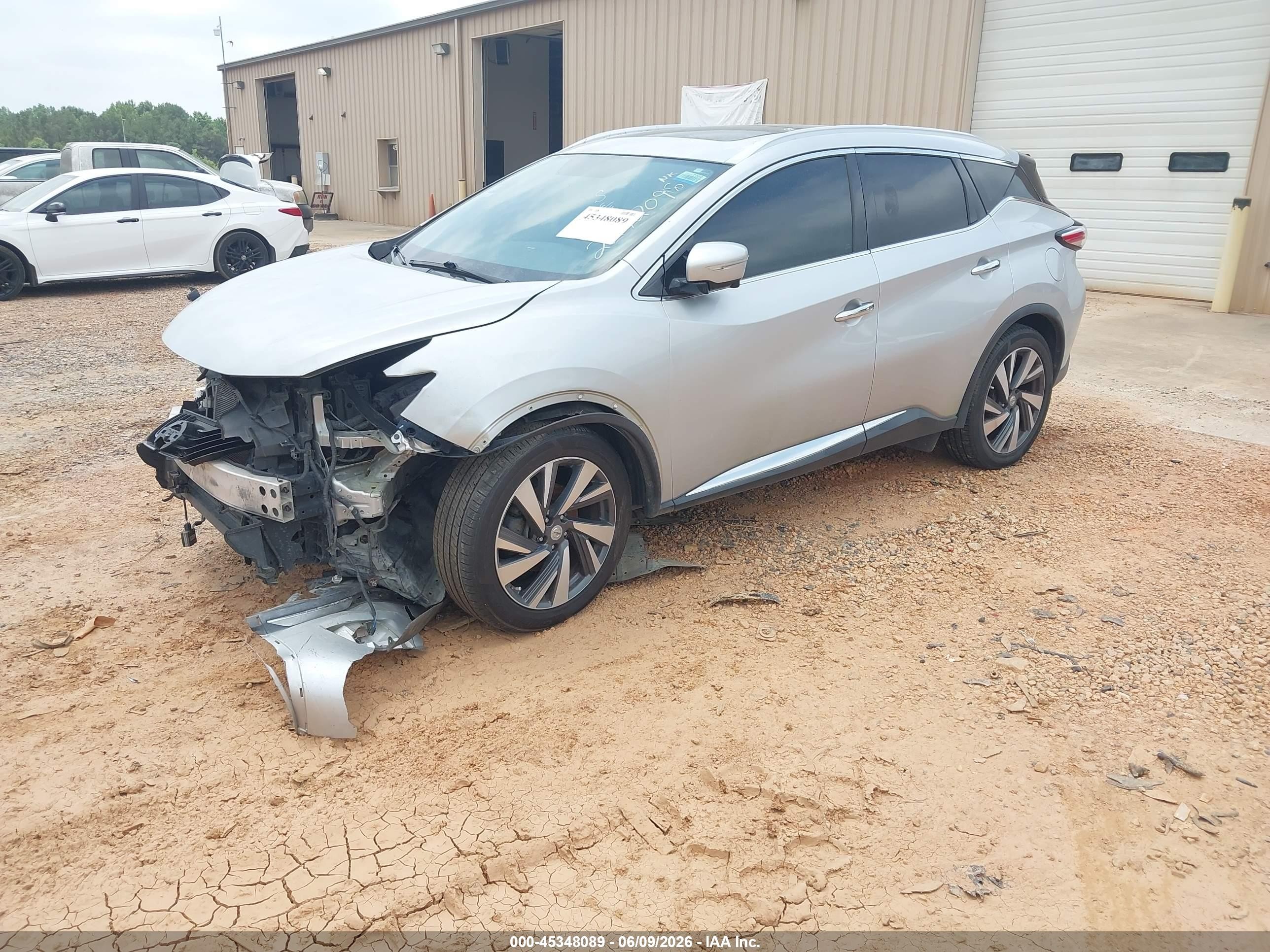 2015 Nissan Murano Platinum Silver vin: 5N1AZ2MH1FN227209