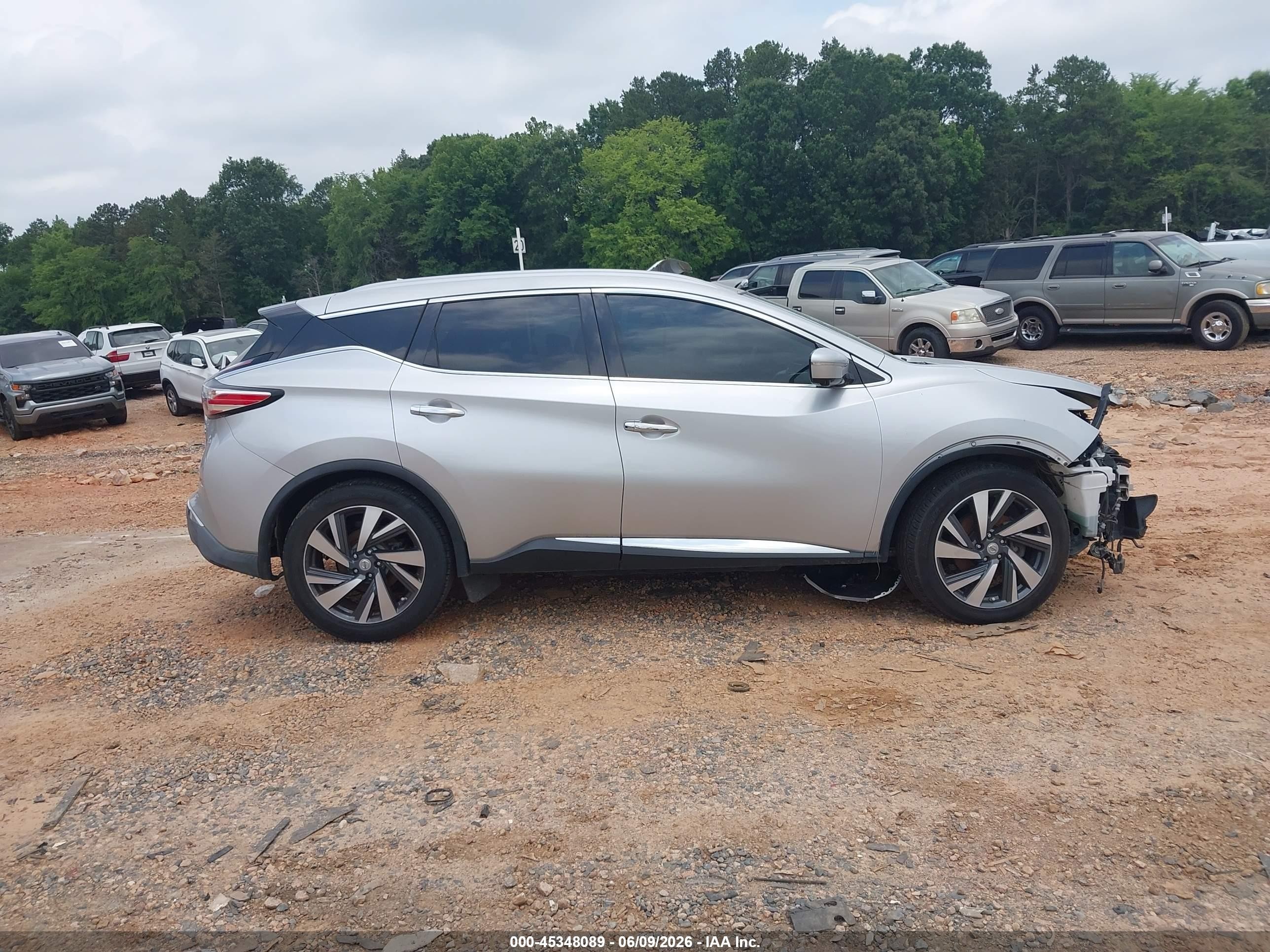 2015 Nissan Murano Platinum Silver vin: 5N1AZ2MH1FN227209