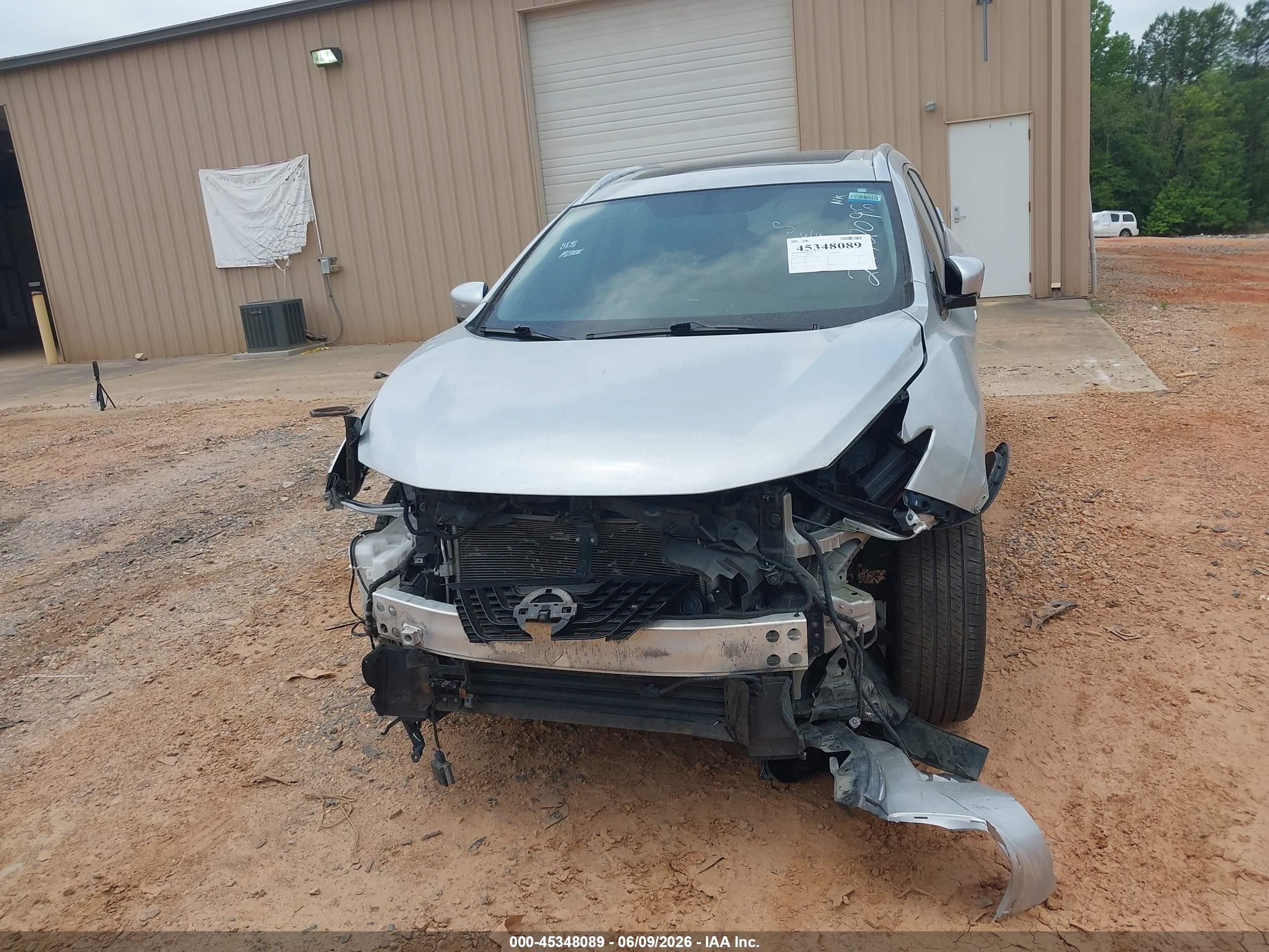 2015 Nissan Murano Platinum Silver vin: 5N1AZ2MH1FN227209