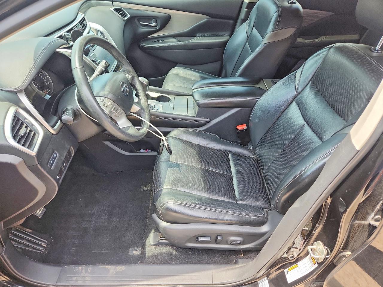 2015 Nissan Murano Sl Черный vin: 5N1AZ2MH1FN258041