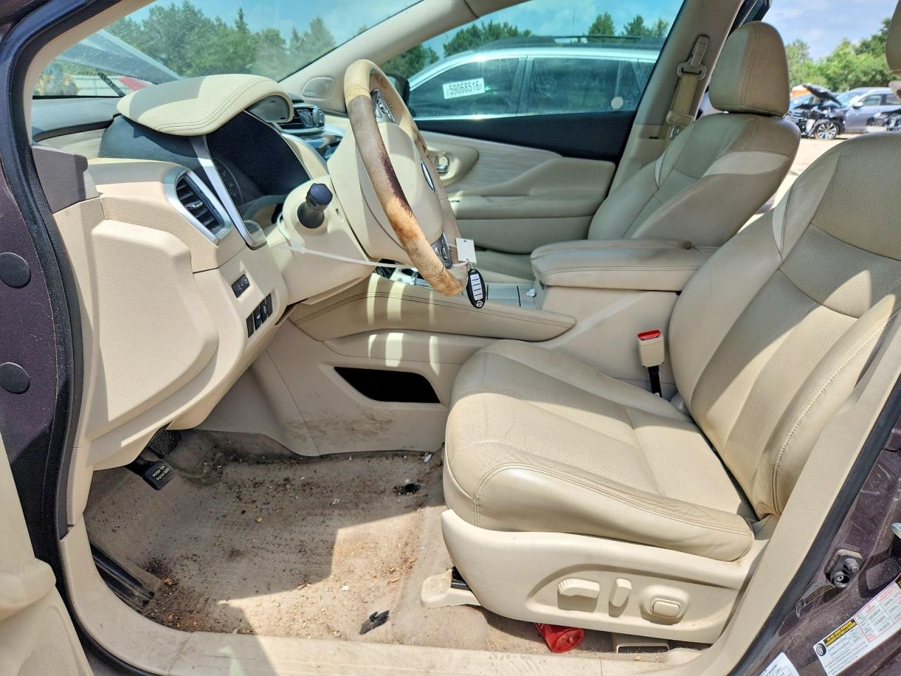 2015 Nissan Murano S Gray vin: 5N1AZ2MH1FN268746
