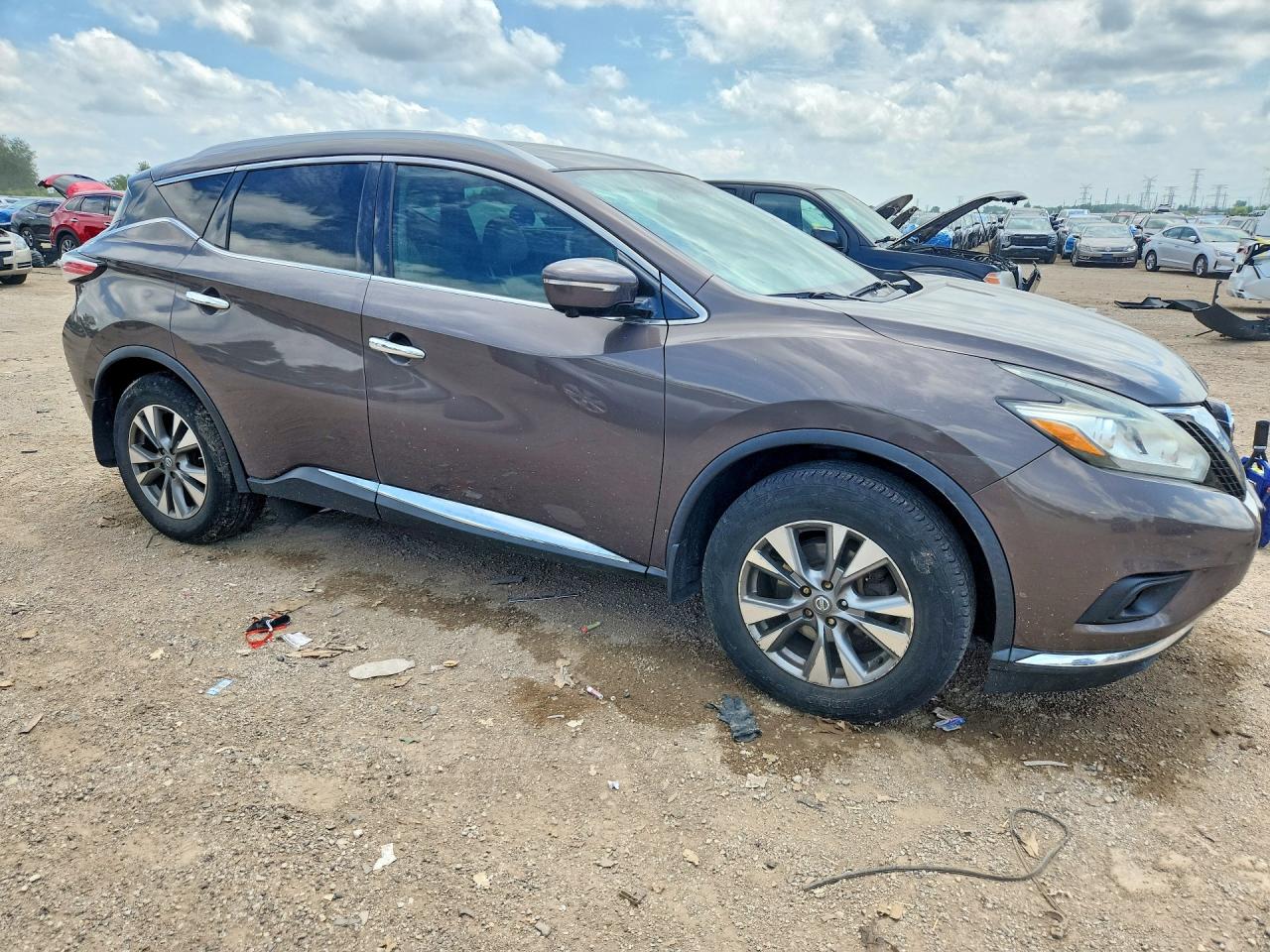 2015 Nissan Murano S Gray vin: 5N1AZ2MH1FN268746