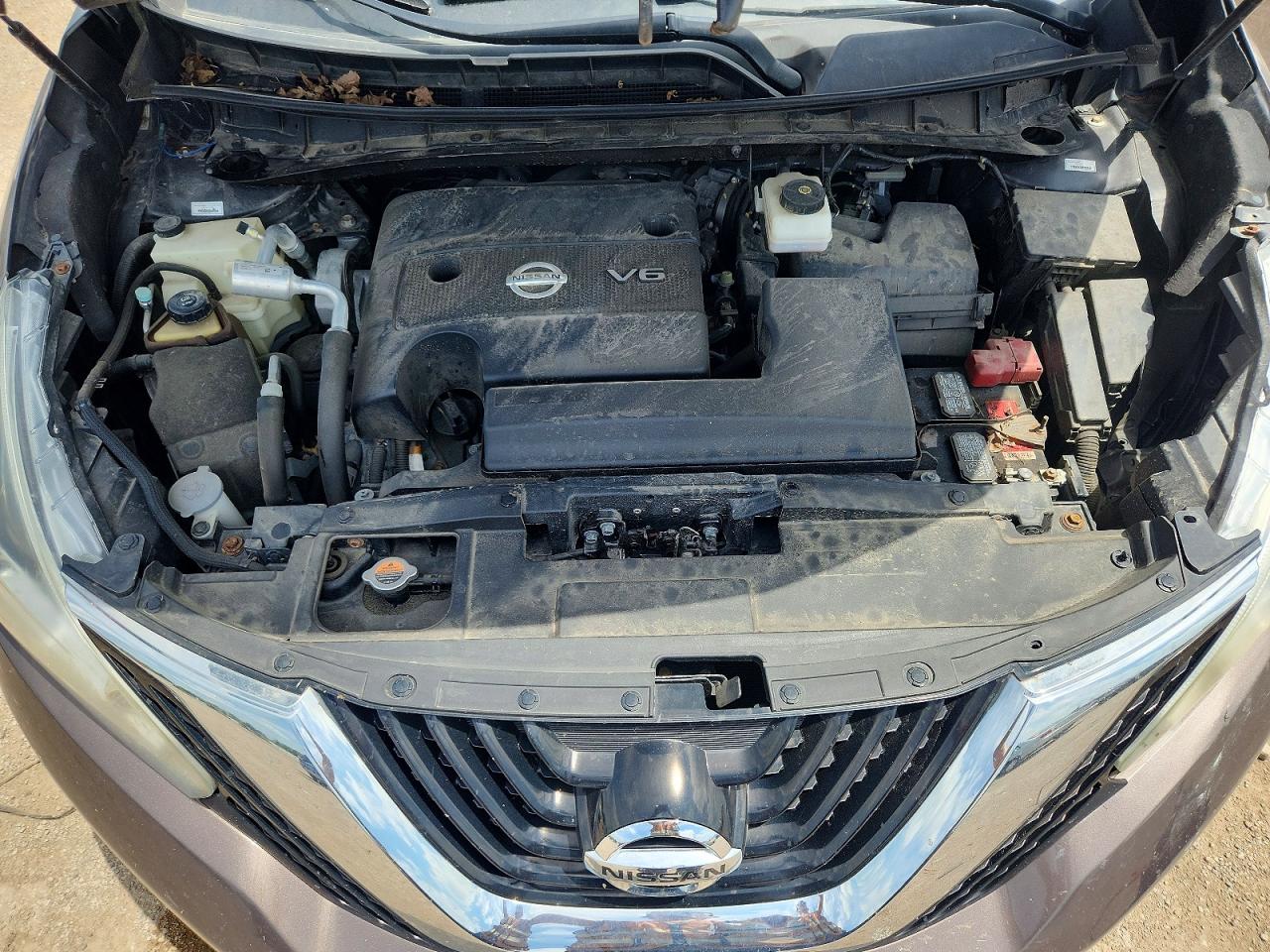 2015 Nissan Murano S Gray vin: 5N1AZ2MH1FN268746