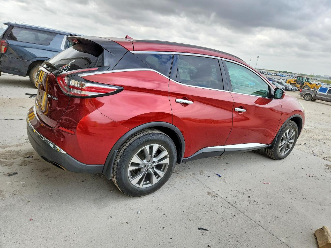 2015 Nissan Murano Sv Red vin: 5N1AZ2MH1FN271985