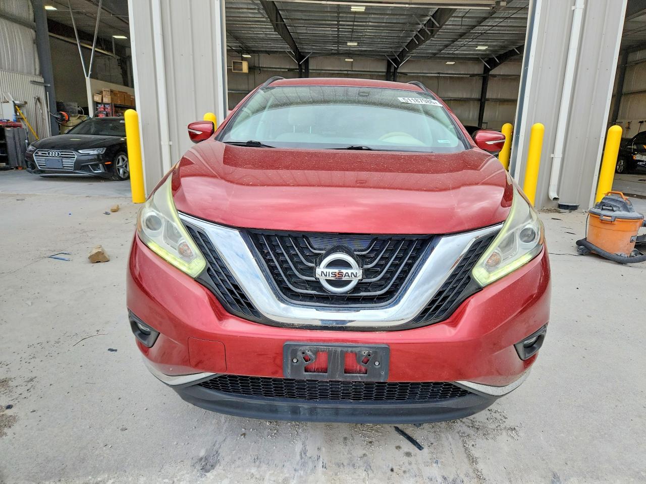 2015 Nissan Murano Sv Red vin: 5N1AZ2MH1FN271985