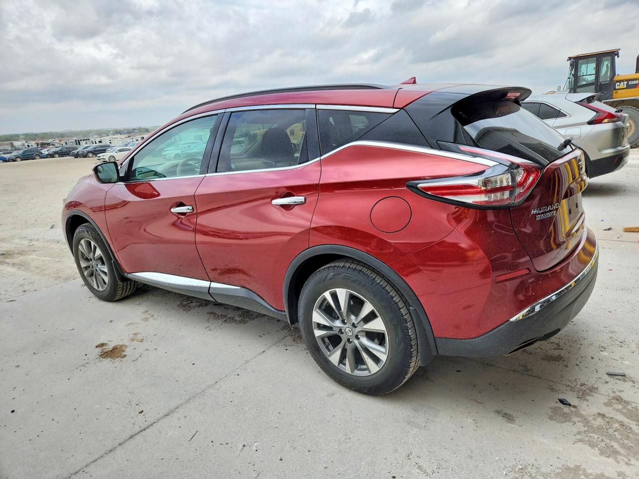 2015 Nissan Murano Sv Red vin: 5N1AZ2MH1FN271985