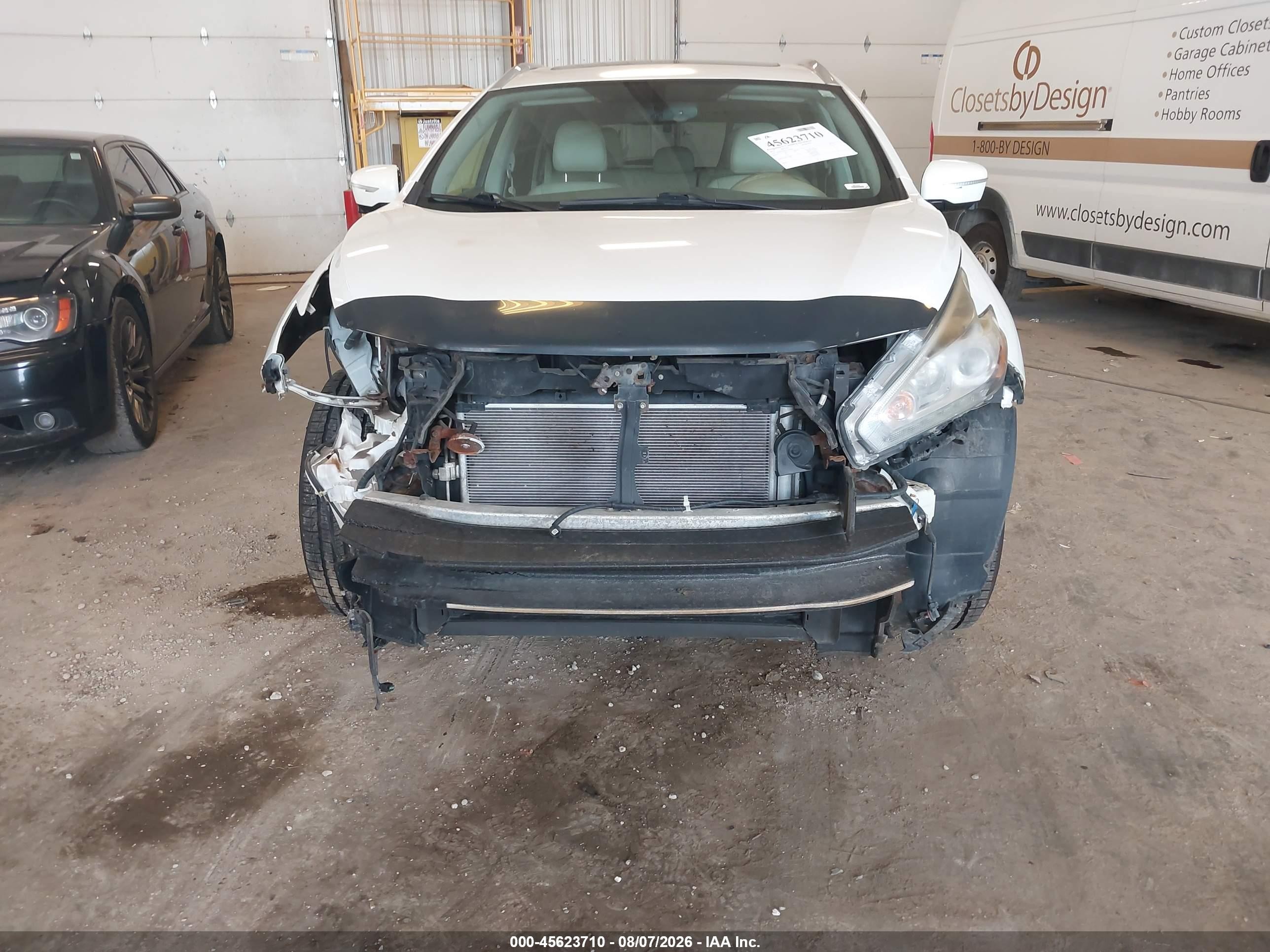 2015 Nissan Murano Platinum/s/sl/sv White vin: 5N1AZ2MH1FN278628