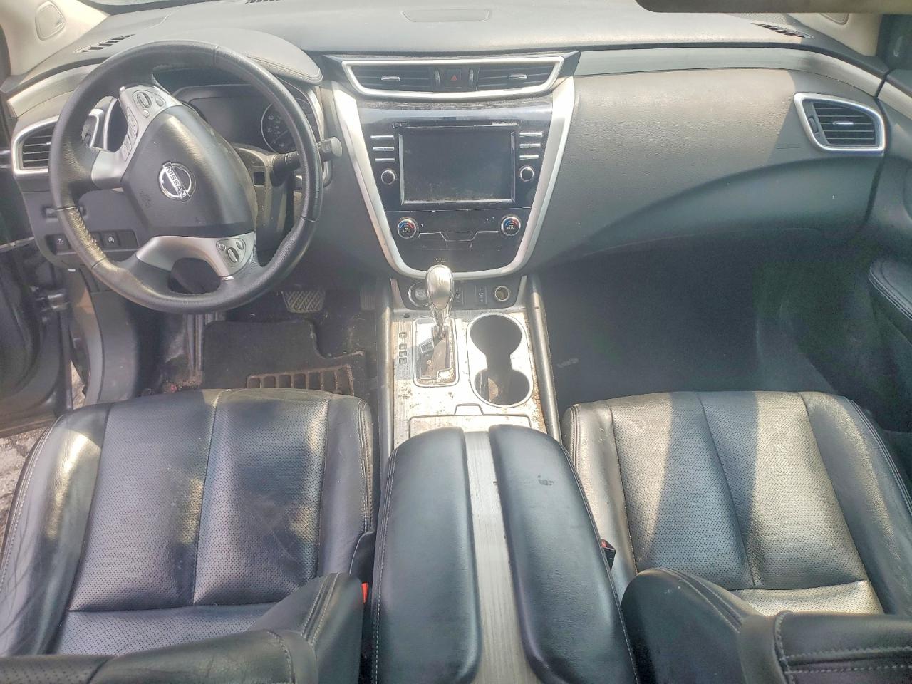 2015 Nissan Murano S Серый vin: 5N1AZ2MH1FN283859