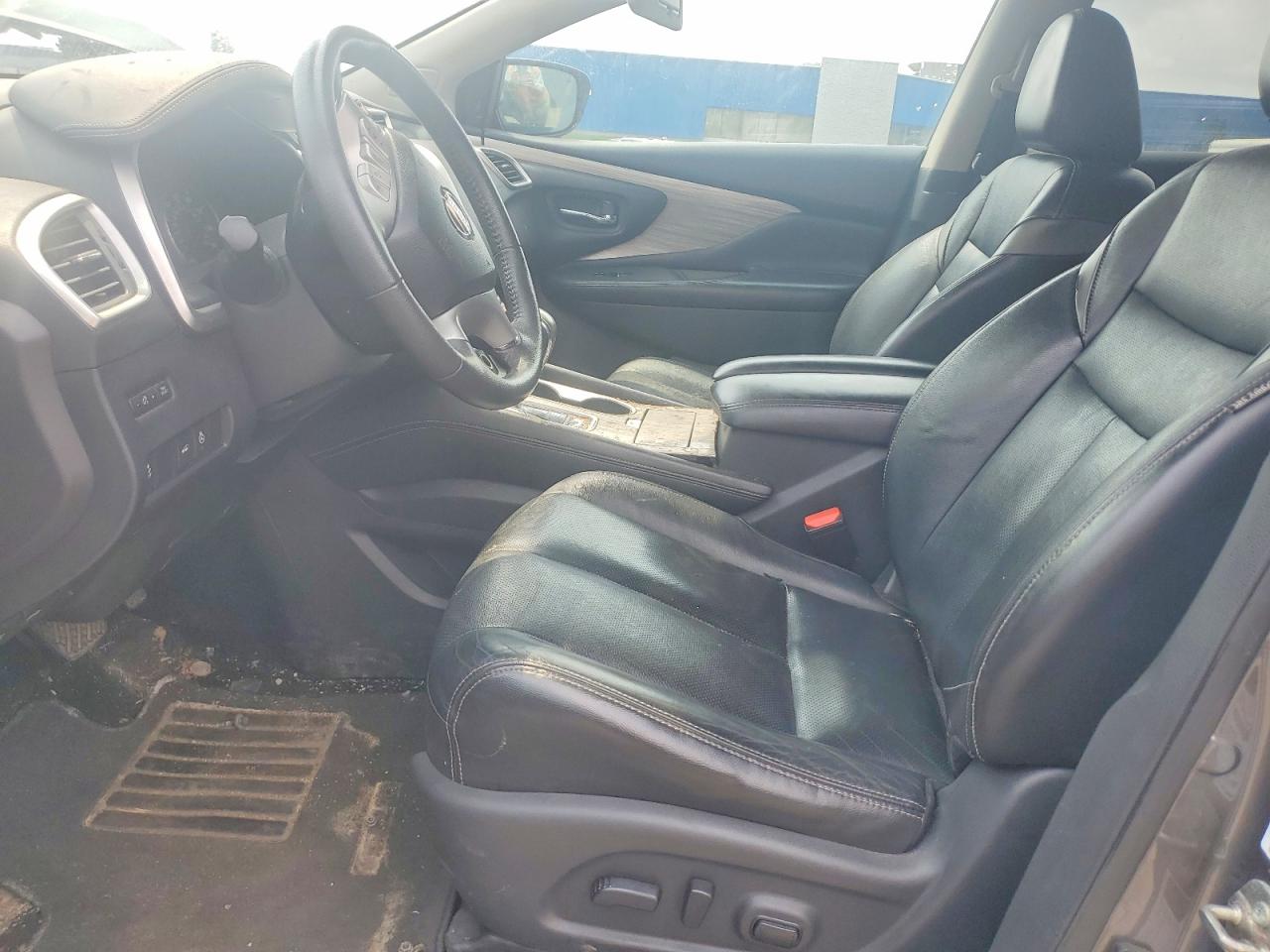 2015 Nissan Murano S Серый vin: 5N1AZ2MH1FN283859