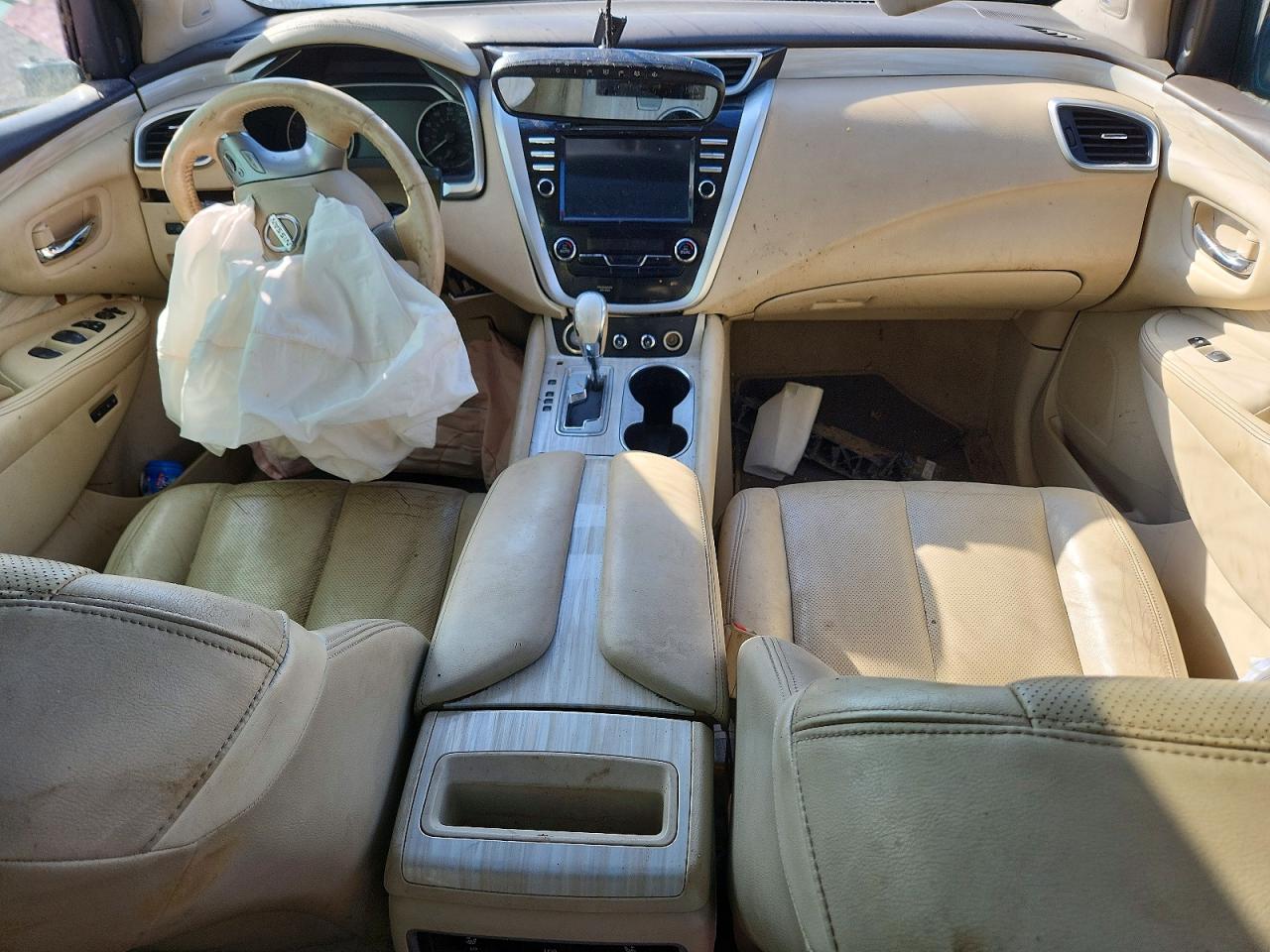 2015 Nissan Murano Platinum White vin: 5N1AZ2MH1FN288477
