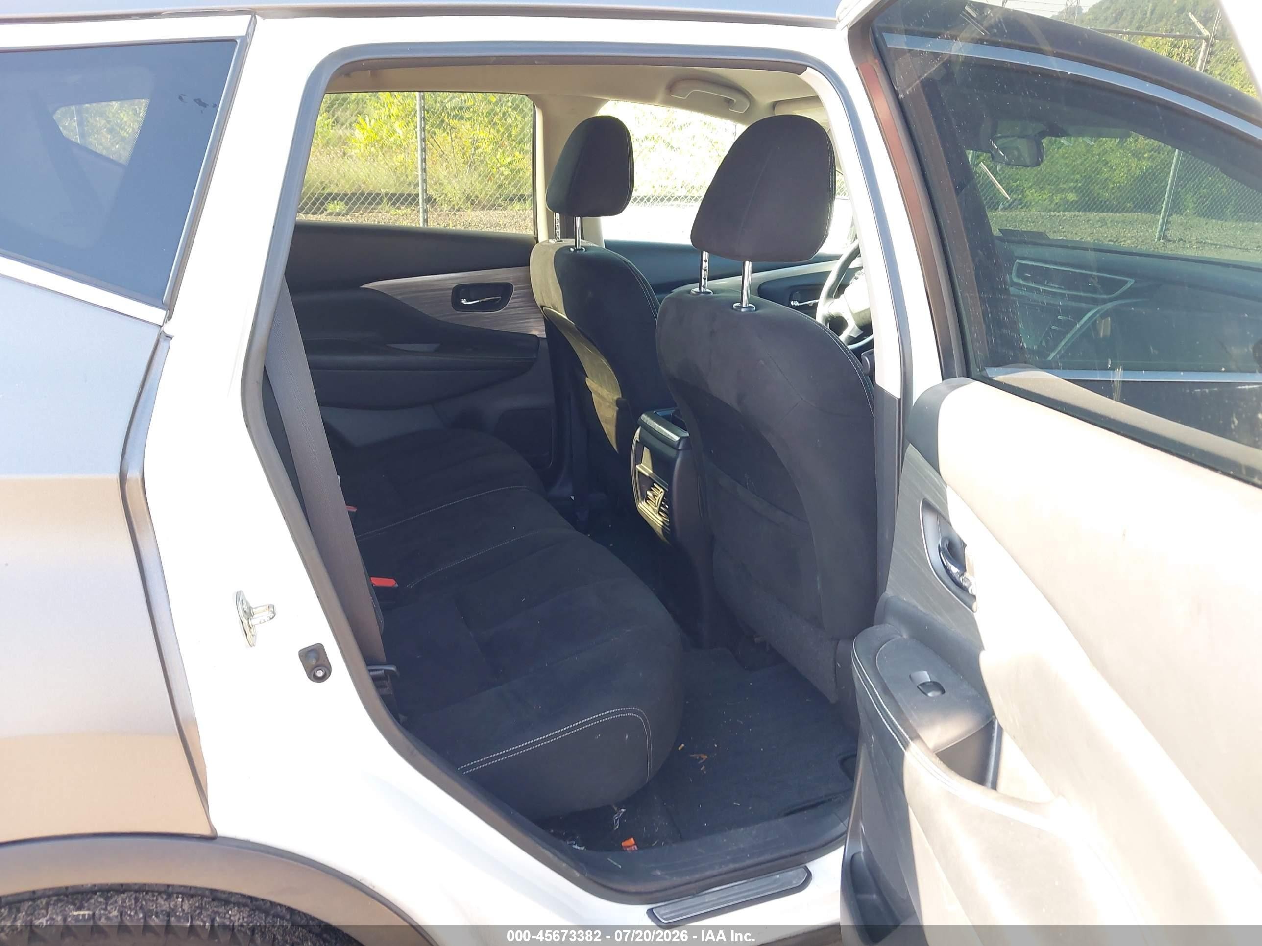 2015 Nissan Murano S Black vin: 5N1AZ2MH1FN292058
