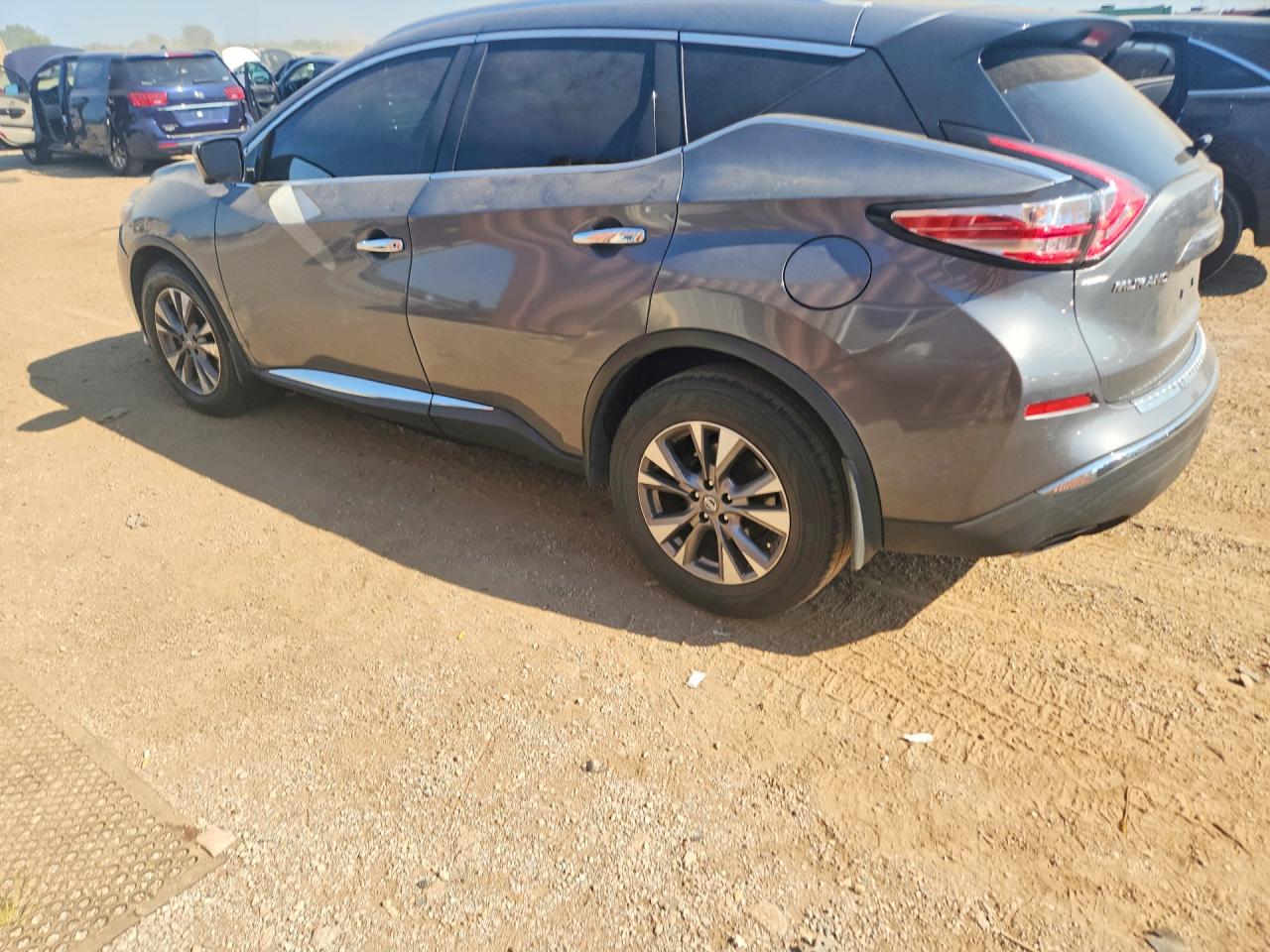 2017 Nissan Murano Sl Серый vin: 5N1AZ2MH1HN172649