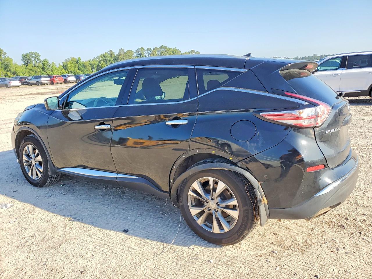 2015 Nissan Murano Sl Black vin: 5N1AZ2MH2FN208331
