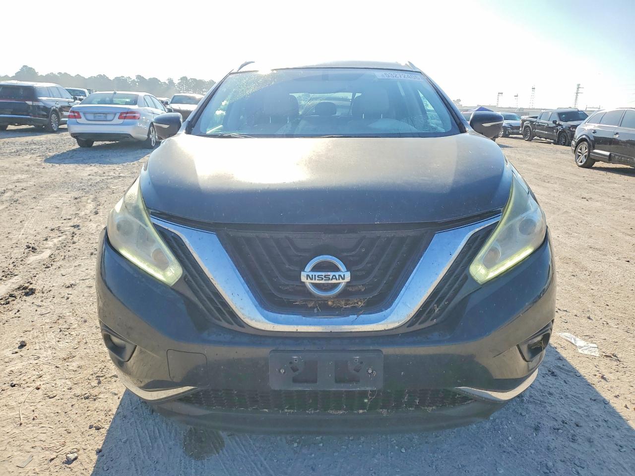 2015 Nissan Murano Sl Black vin: 5N1AZ2MH2FN208331