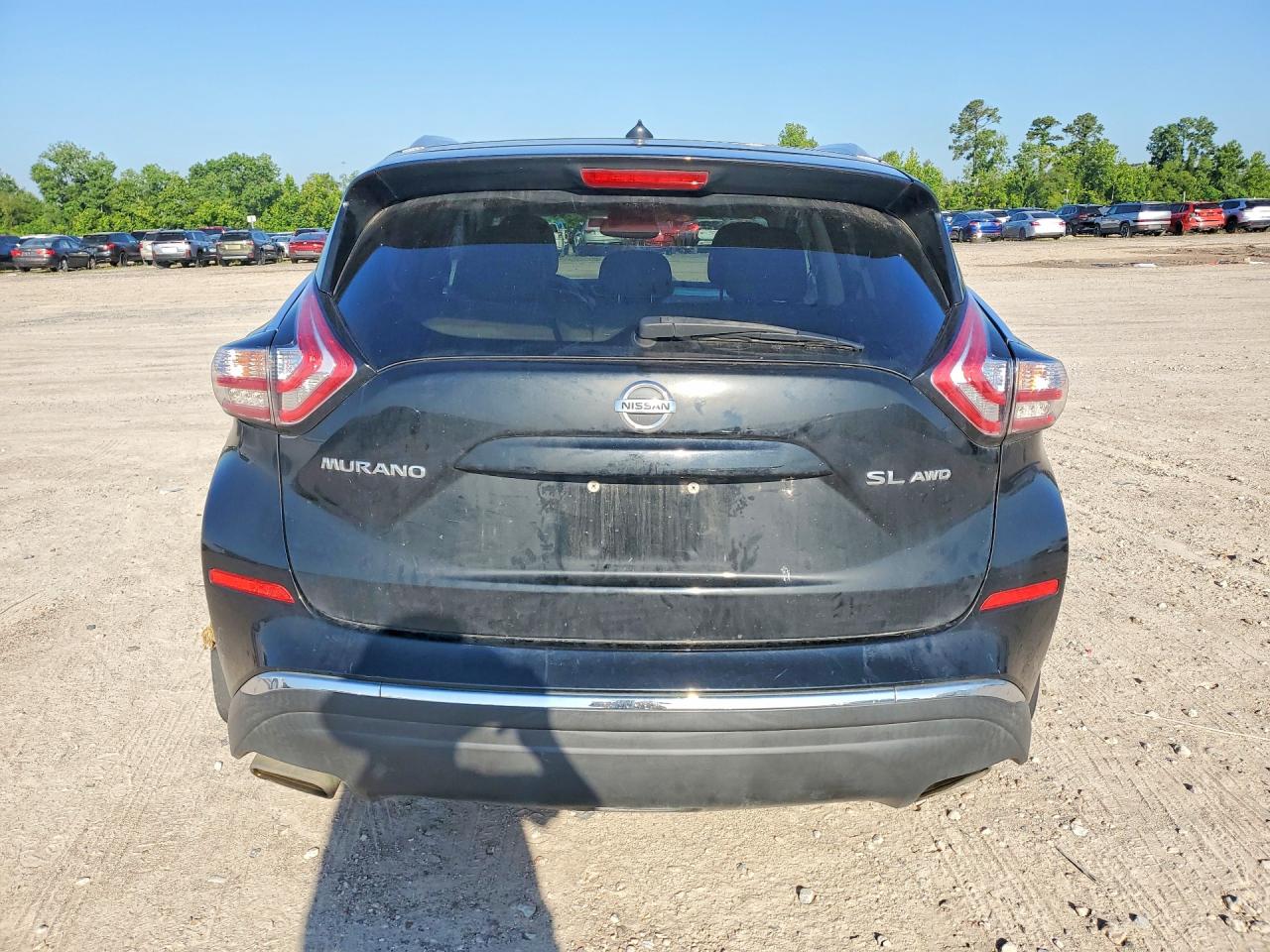 2015 Nissan Murano Sl Black vin: 5N1AZ2MH2FN208331