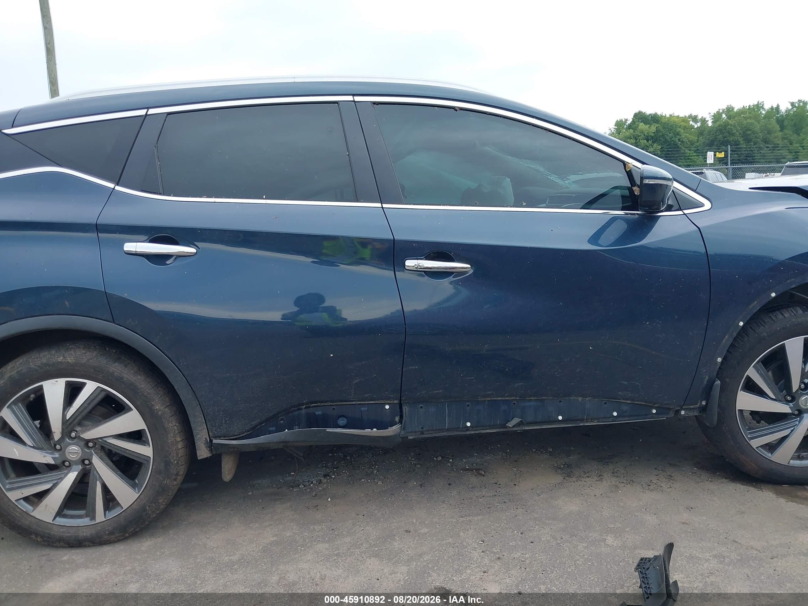 2015 Nissan Murano Platinum Dark Blue vin: 5N1AZ2MH2FN209365
