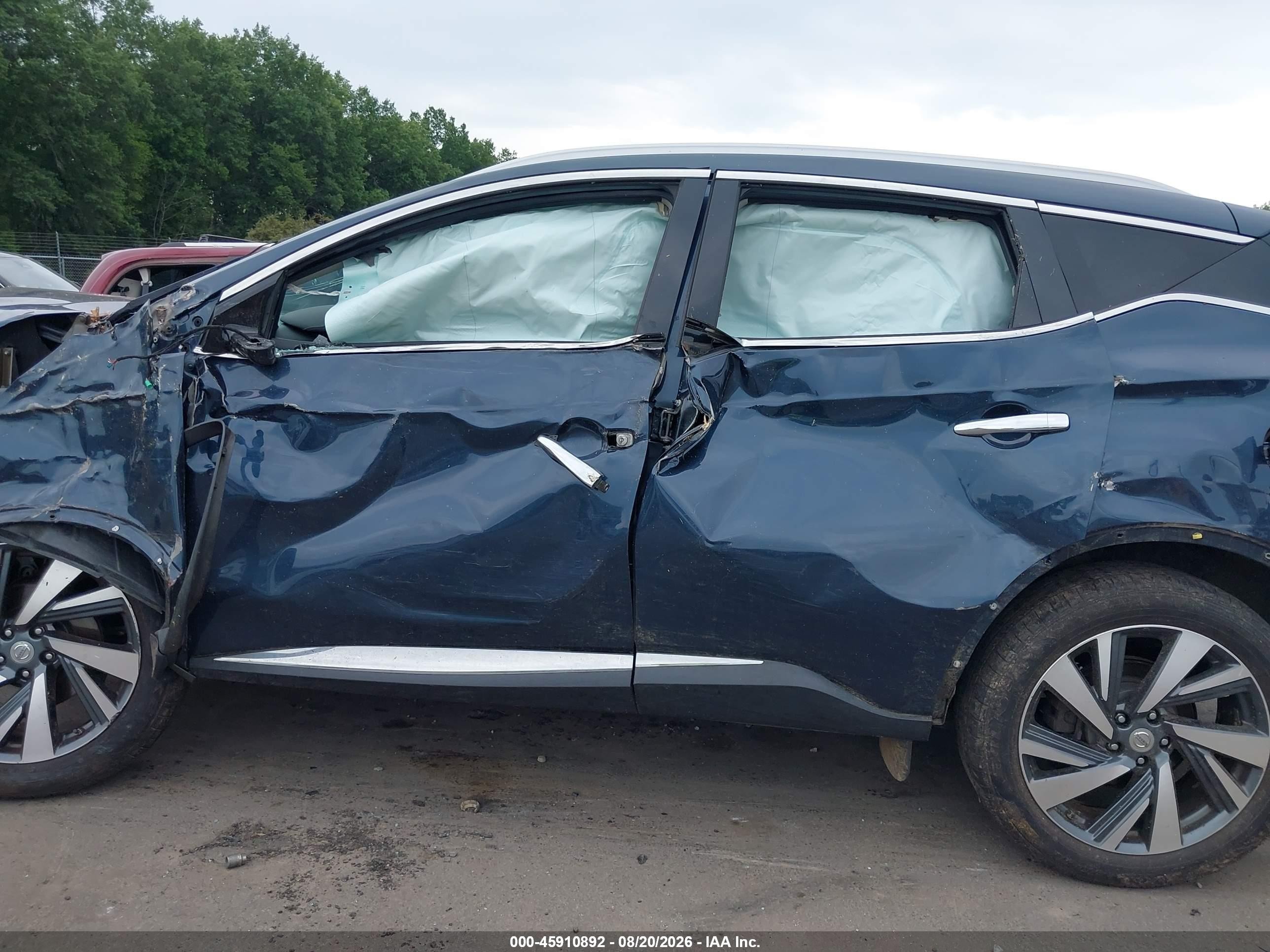 2015 Nissan Murano Platinum Dark Blue vin: 5N1AZ2MH2FN209365