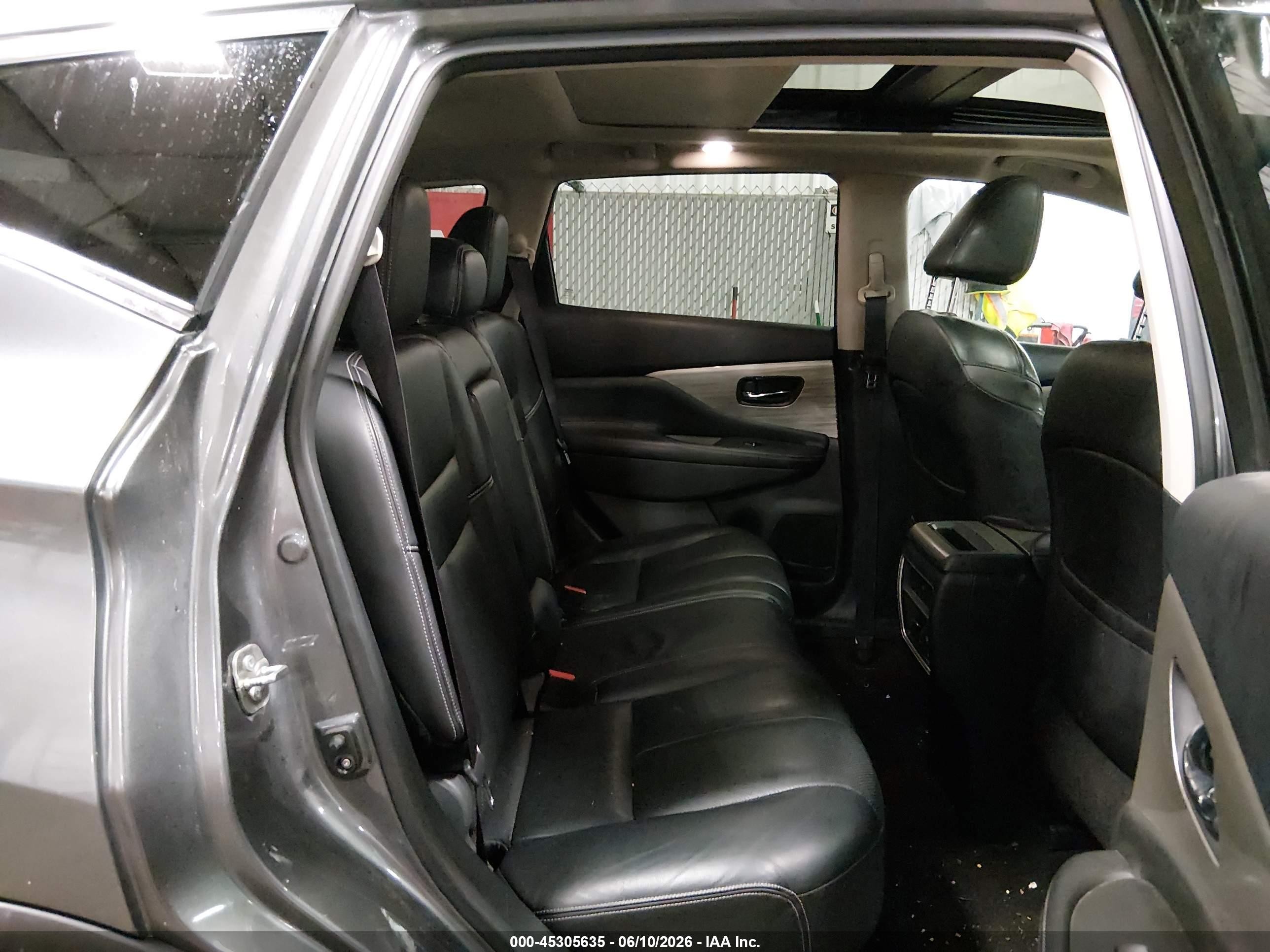 2015 Nissan Murano Sl Gray vin: 5N1AZ2MH2FN214291