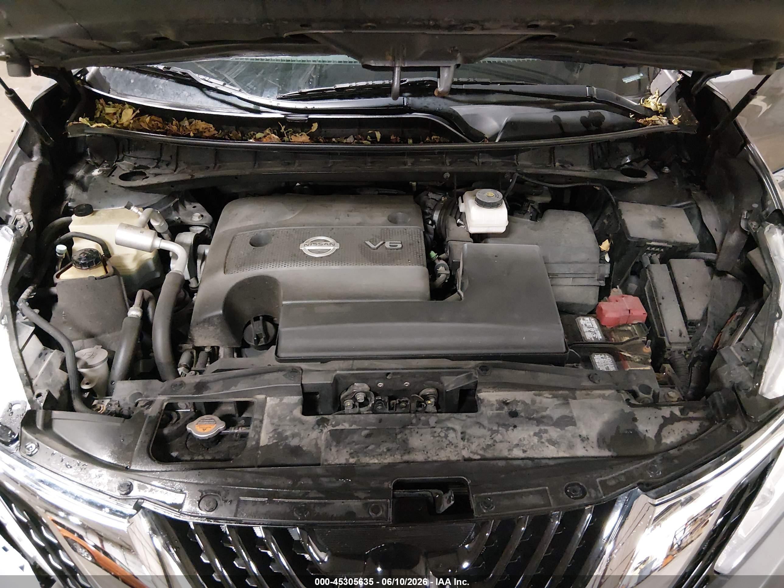 2015 Nissan Murano Sl Gray vin: 5N1AZ2MH2FN214291