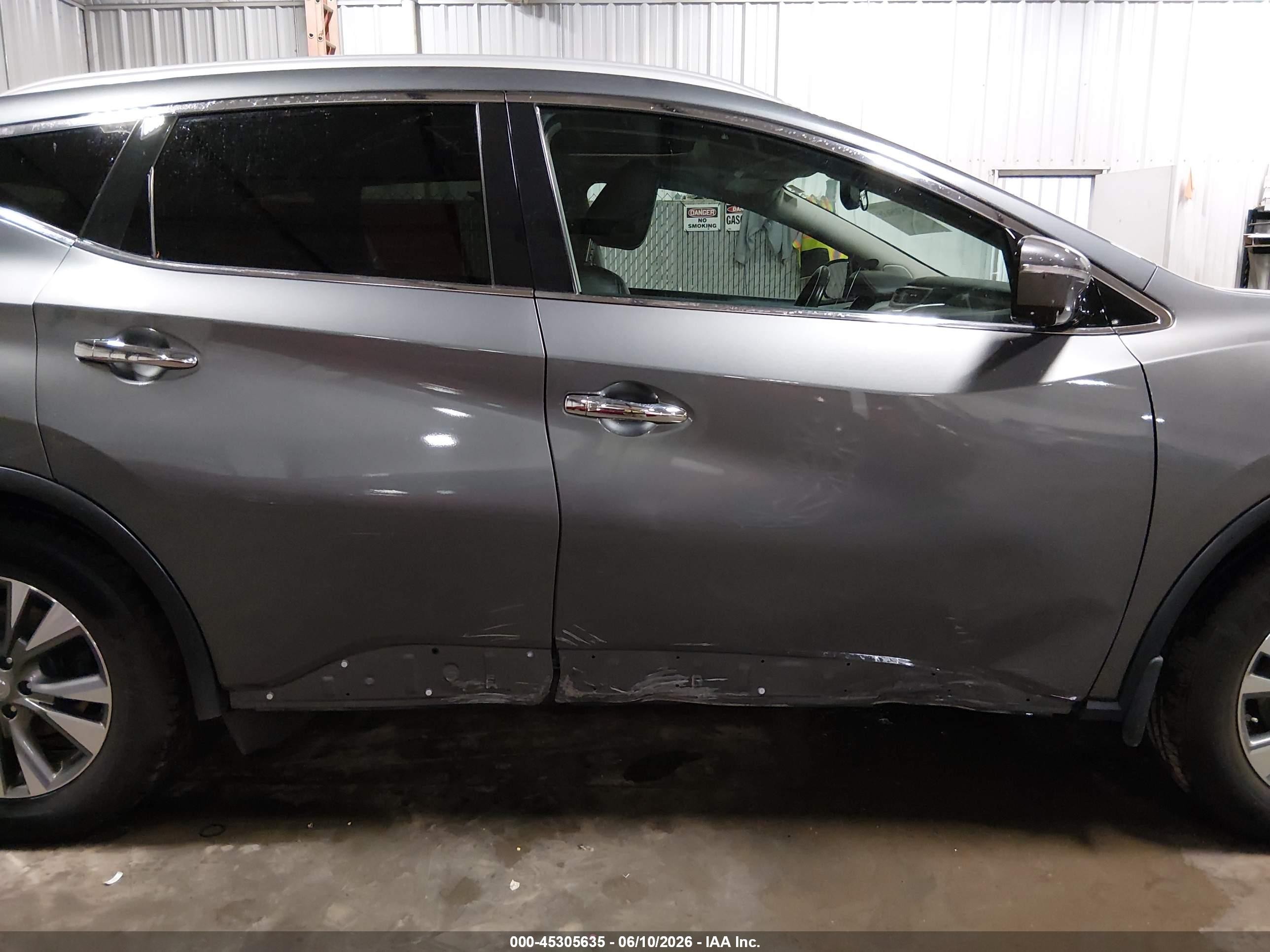 2015 Nissan Murano Sl Gray vin: 5N1AZ2MH2FN214291