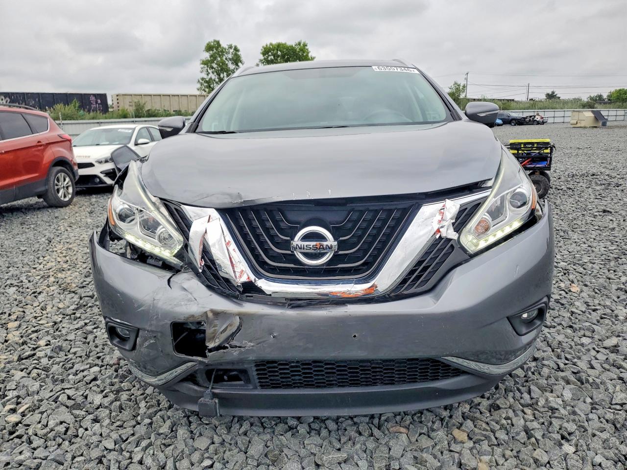 2015 Nissan Murano Platinum Gray vin: 5N1AZ2MH2FN216624
