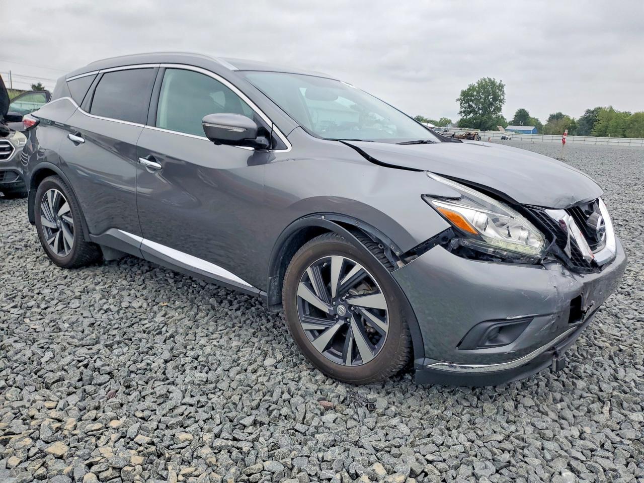 2015 Nissan Murano Platinum Gray vin: 5N1AZ2MH2FN216624