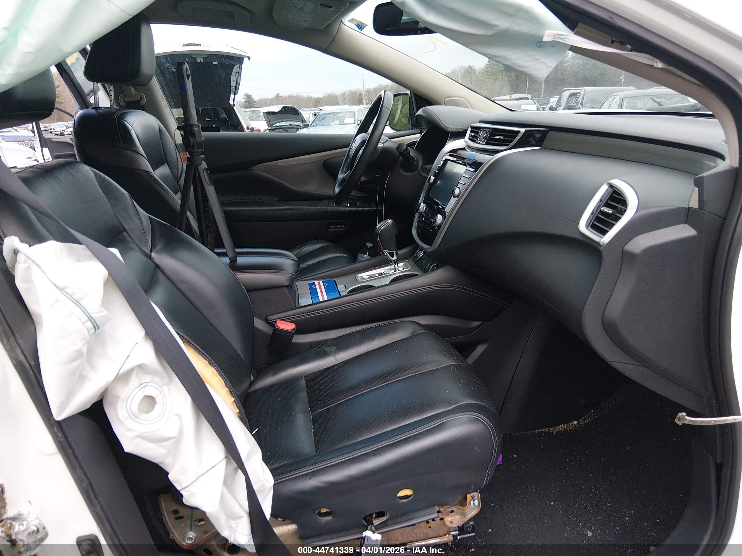2015 Nissan Murano Platinum/s/sl/sv Белый vin: 5N1AZ2MH2FN217871