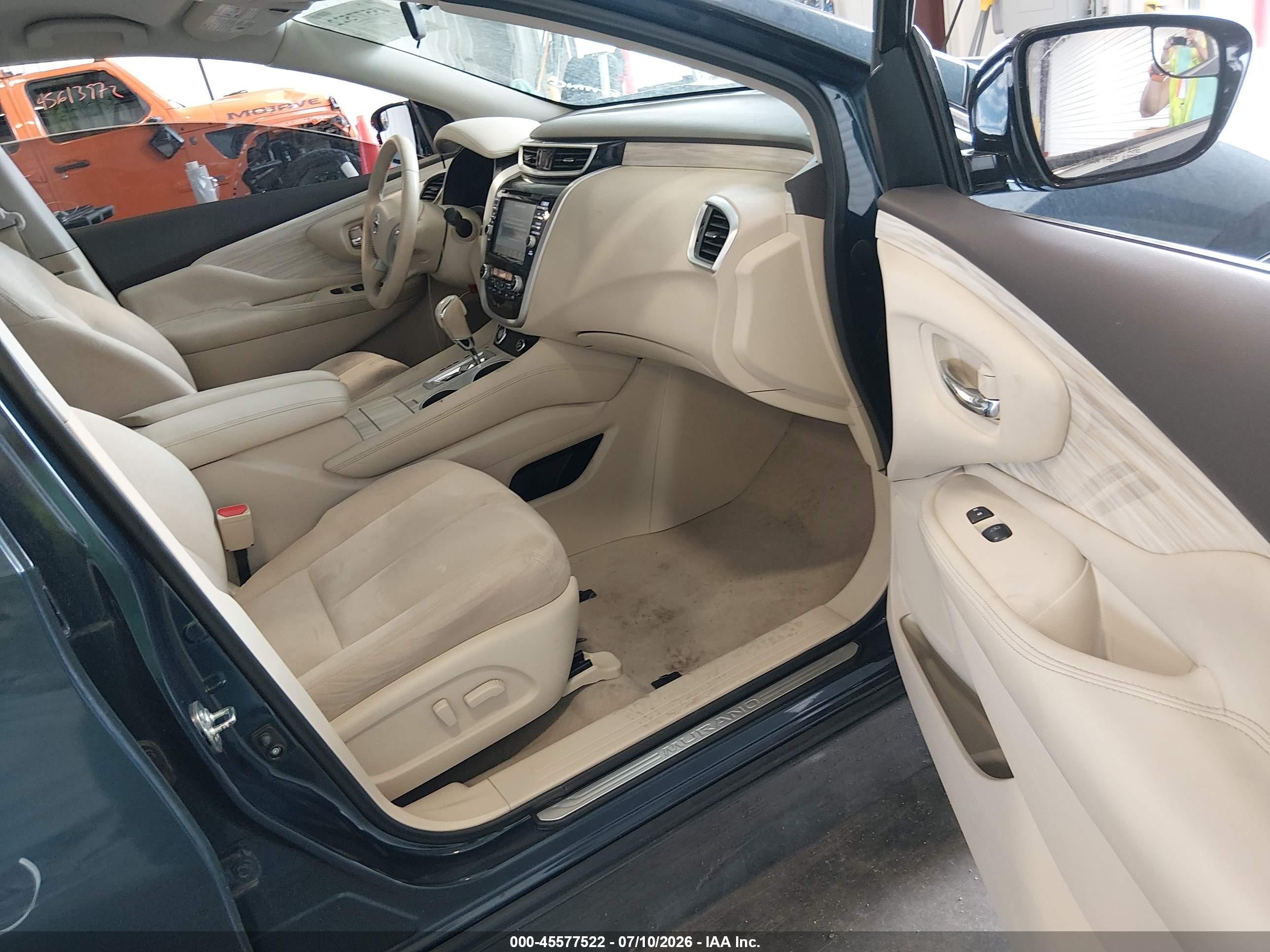 2015 Nissan Murano Sv Black vin: 5N1AZ2MH2FN219247