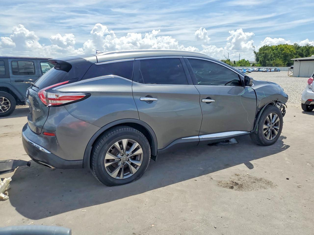 2015 Nissan Murano S Gray vin: 5N1AZ2MH2FN230085