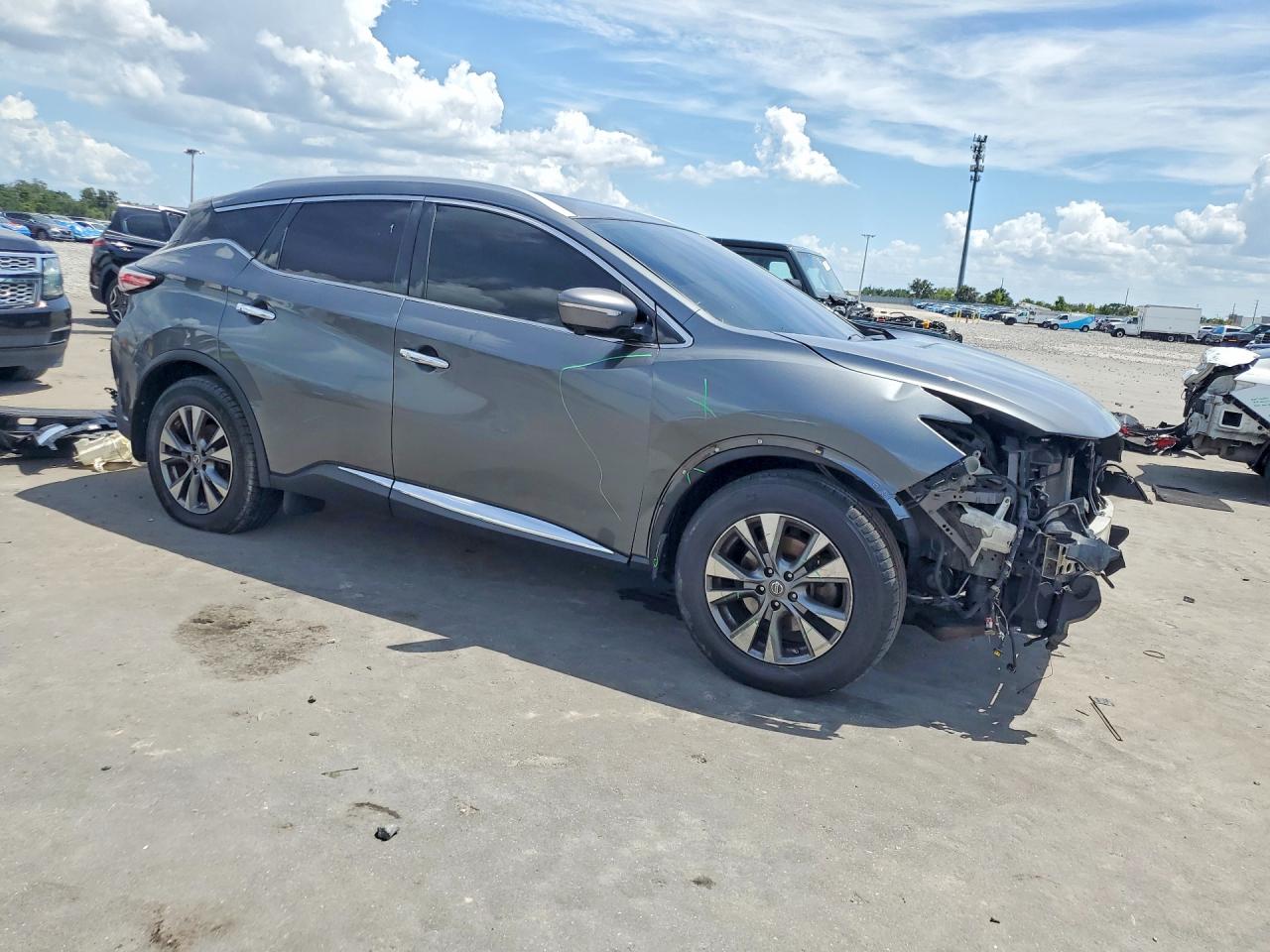 2015 Nissan Murano S Gray vin: 5N1AZ2MH2FN230085