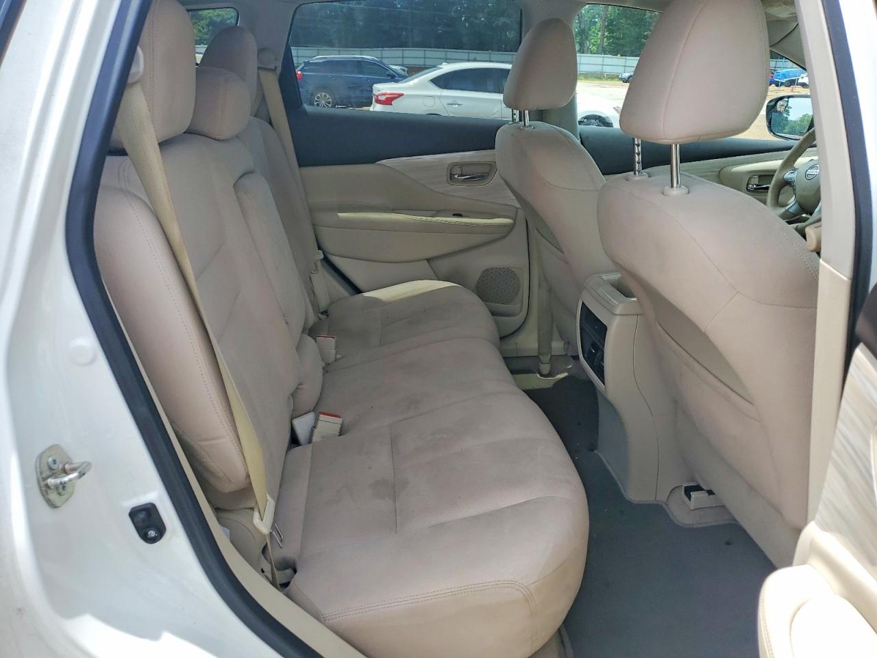 2015 Nissan Murano Sv Белый vin: 5N1AZ2MH2FN233858