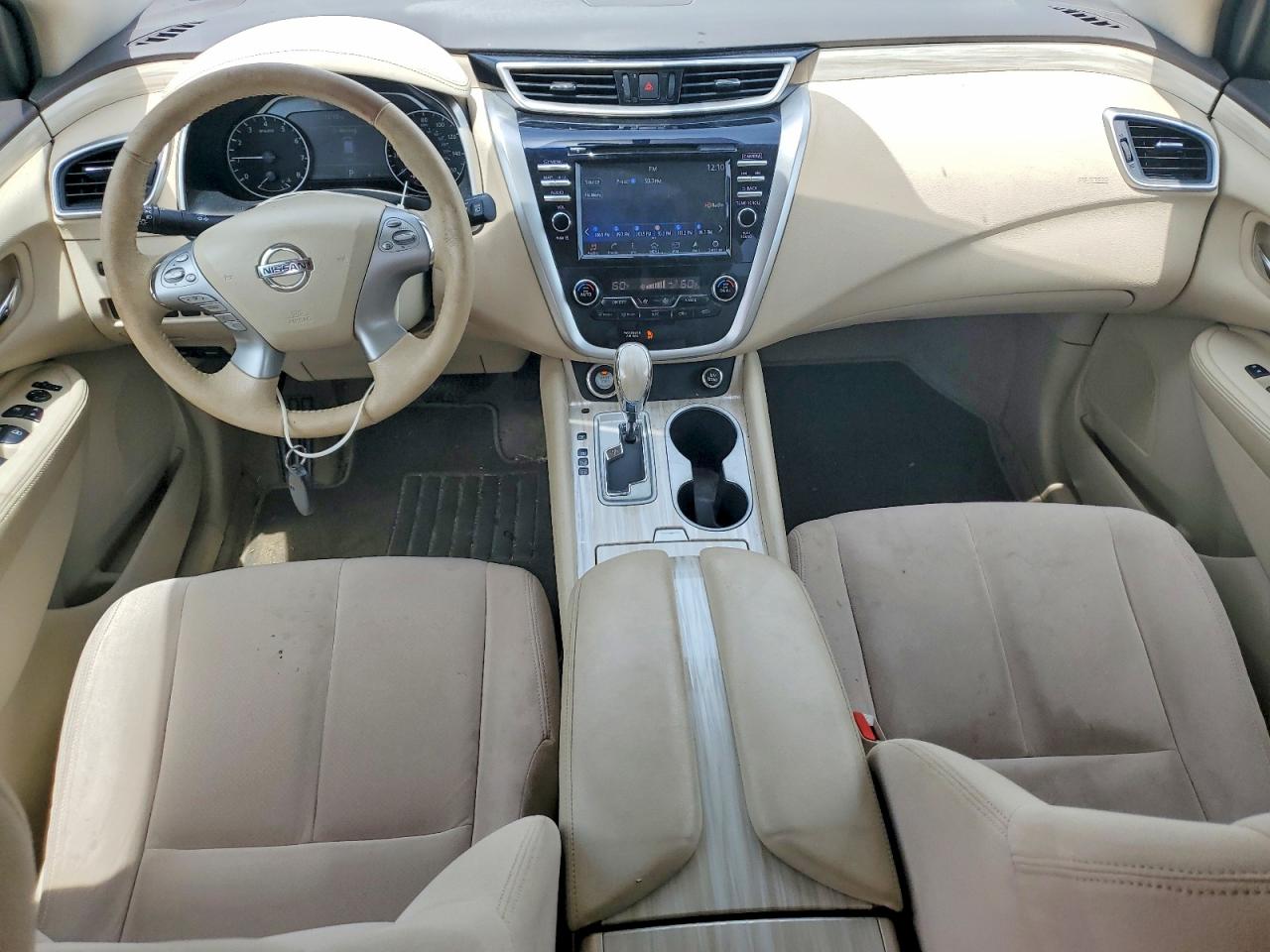 2015 Nissan Murano Sv Белый vin: 5N1AZ2MH2FN233858